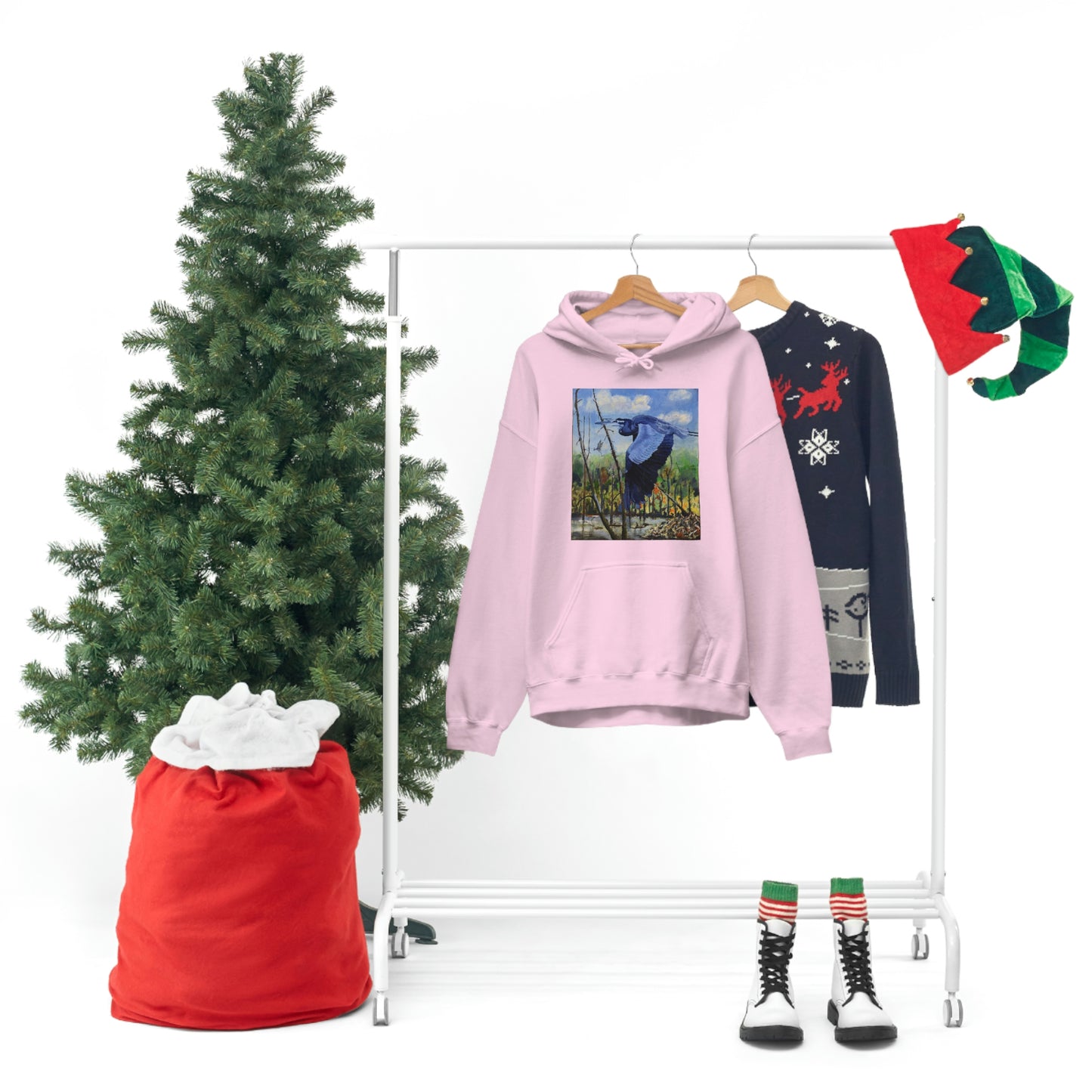 Blue Heron - Unisex Heavy Blend™ Hooded Sweatshirt