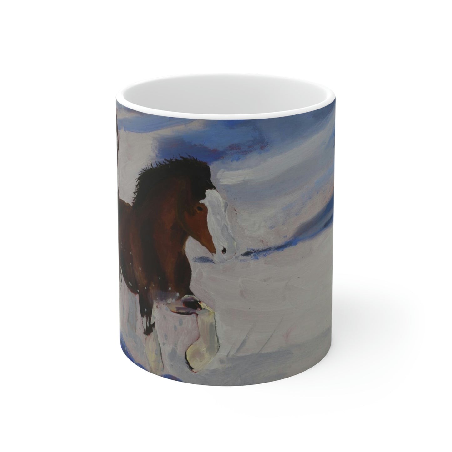 Clydes In Snow - Ceramic Mugs (11oz\15oz\20oz)