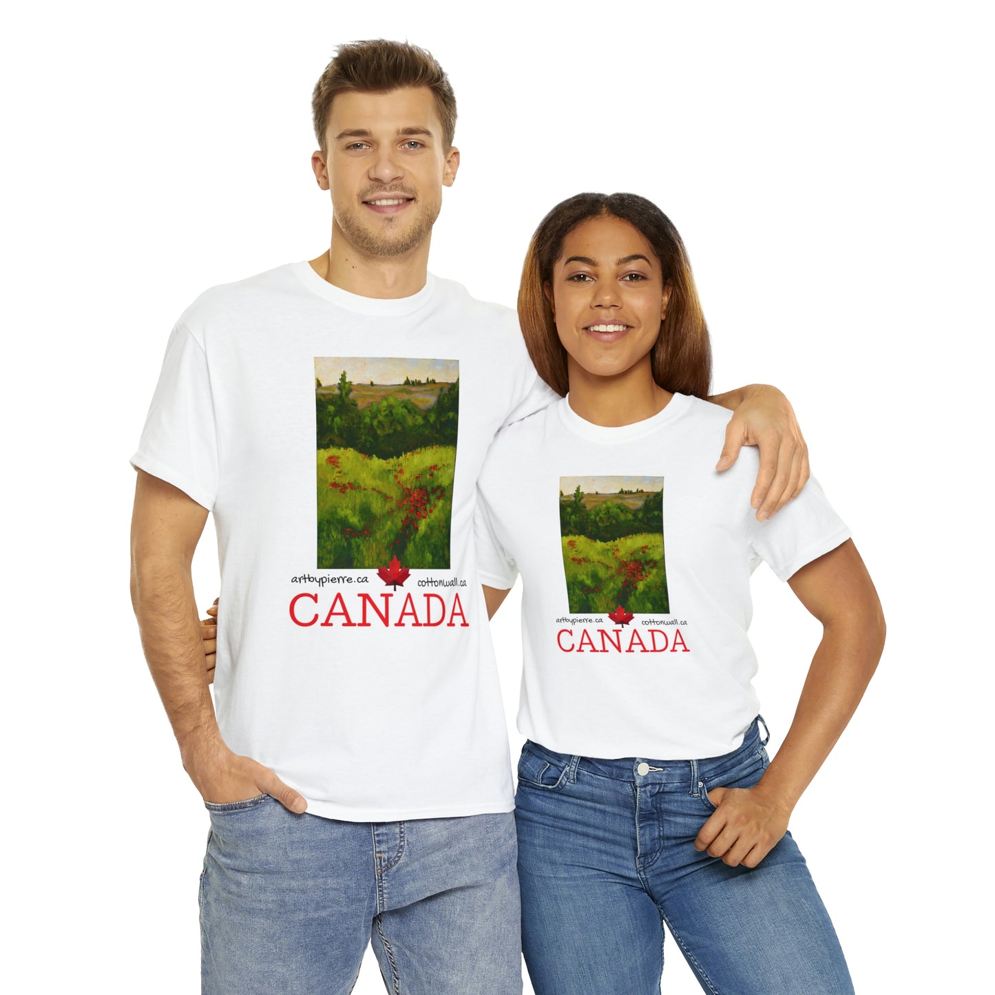 French Hills - Unisex Heavy Cotton Tee