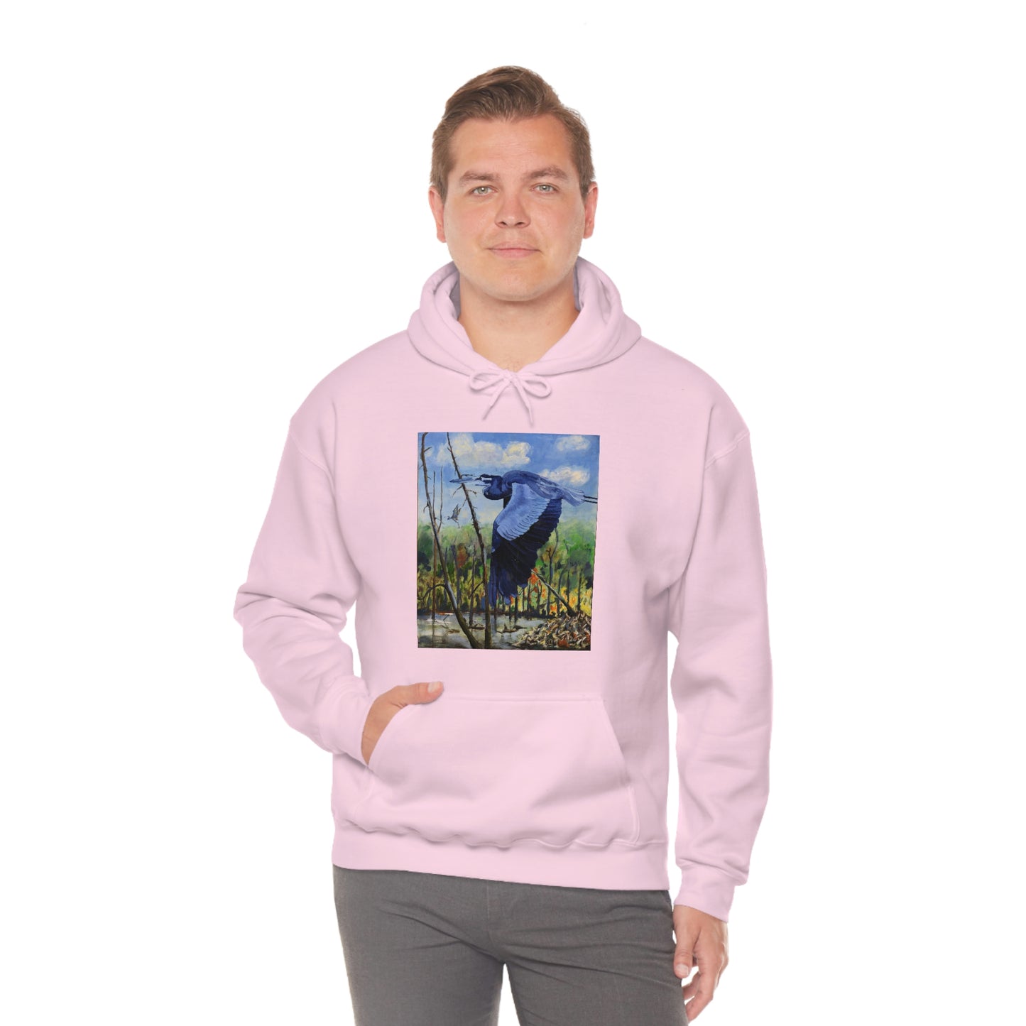 Blue Heron - Unisex Heavy Blend™ Hooded Sweatshirt
