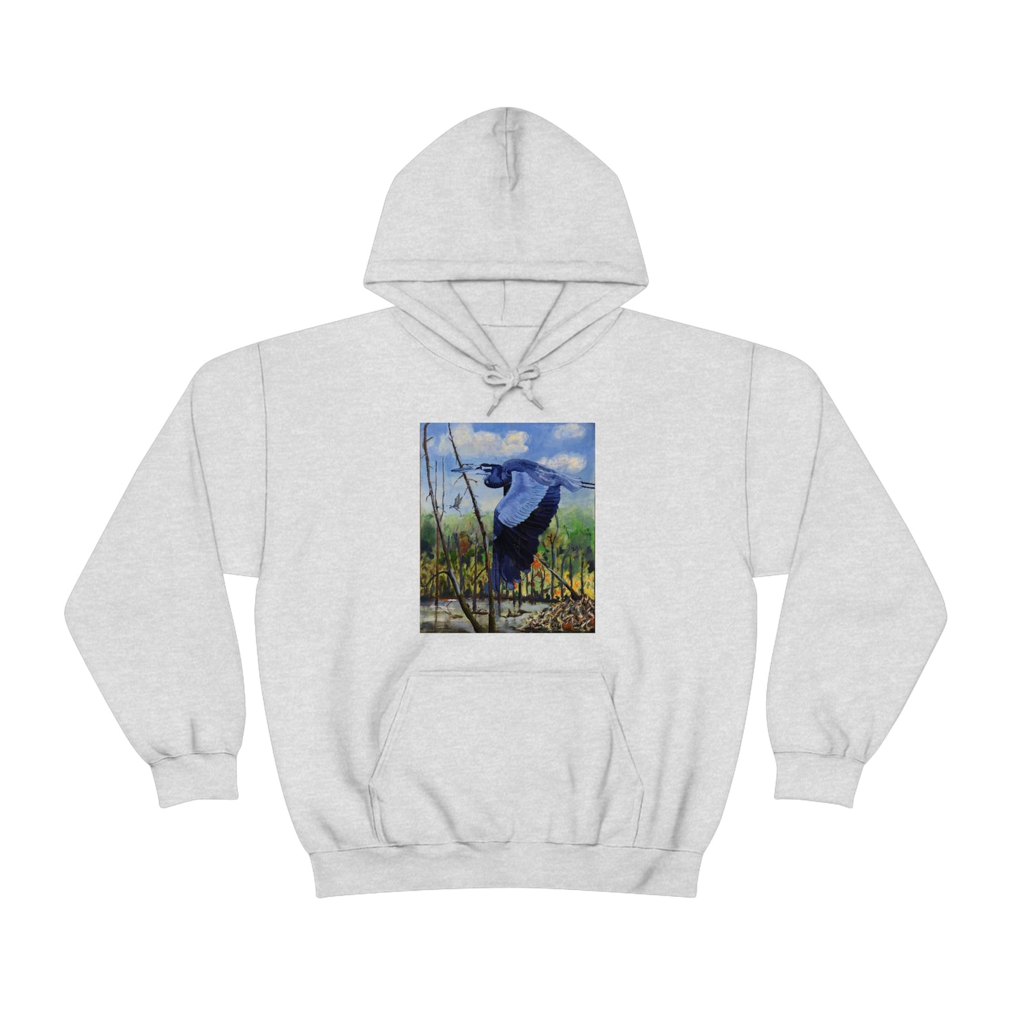 Blue Heron - Unisex Heavy Blend™ Hooded Sweatshirt