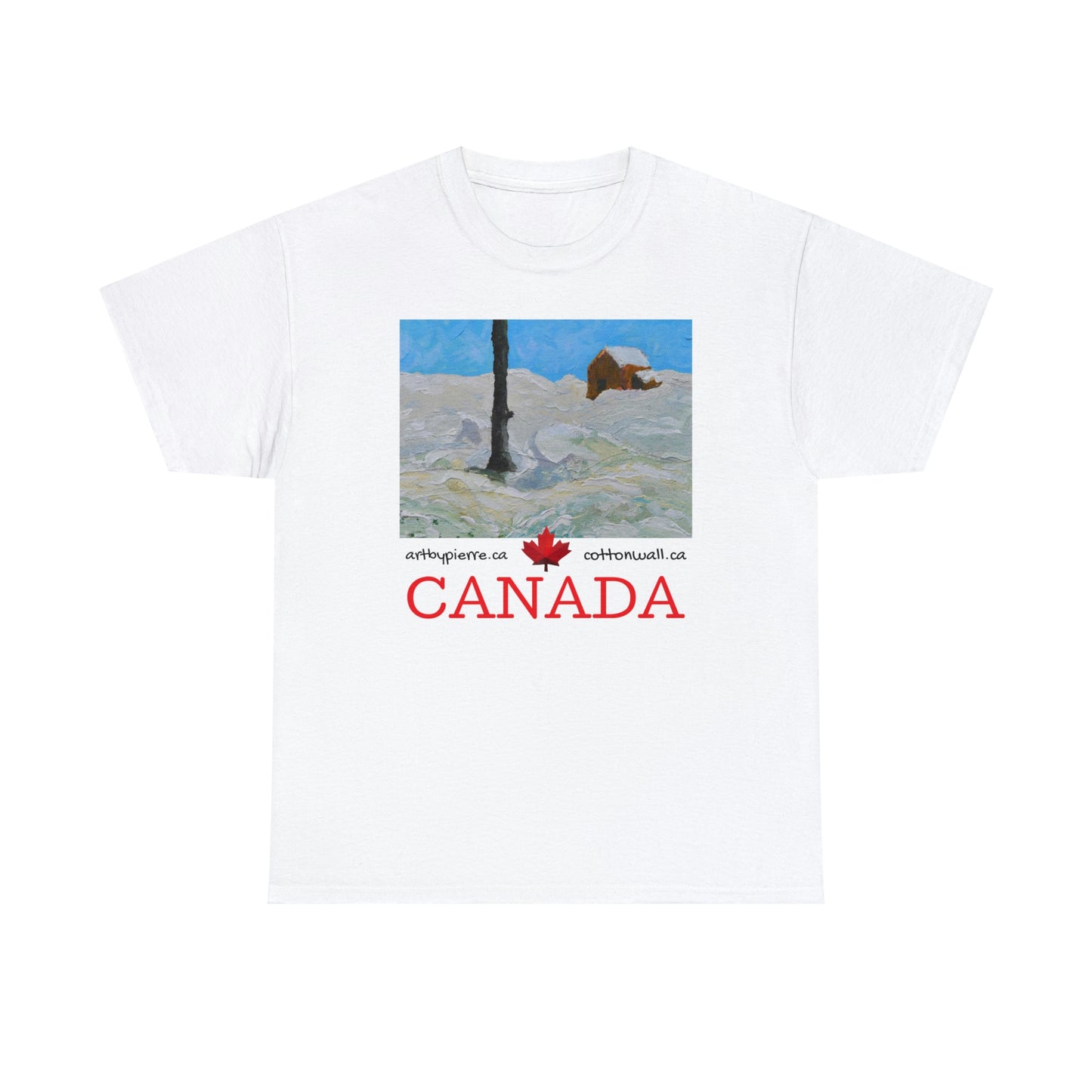 Give Me Snow - Unisex Heavy Cotton Tee