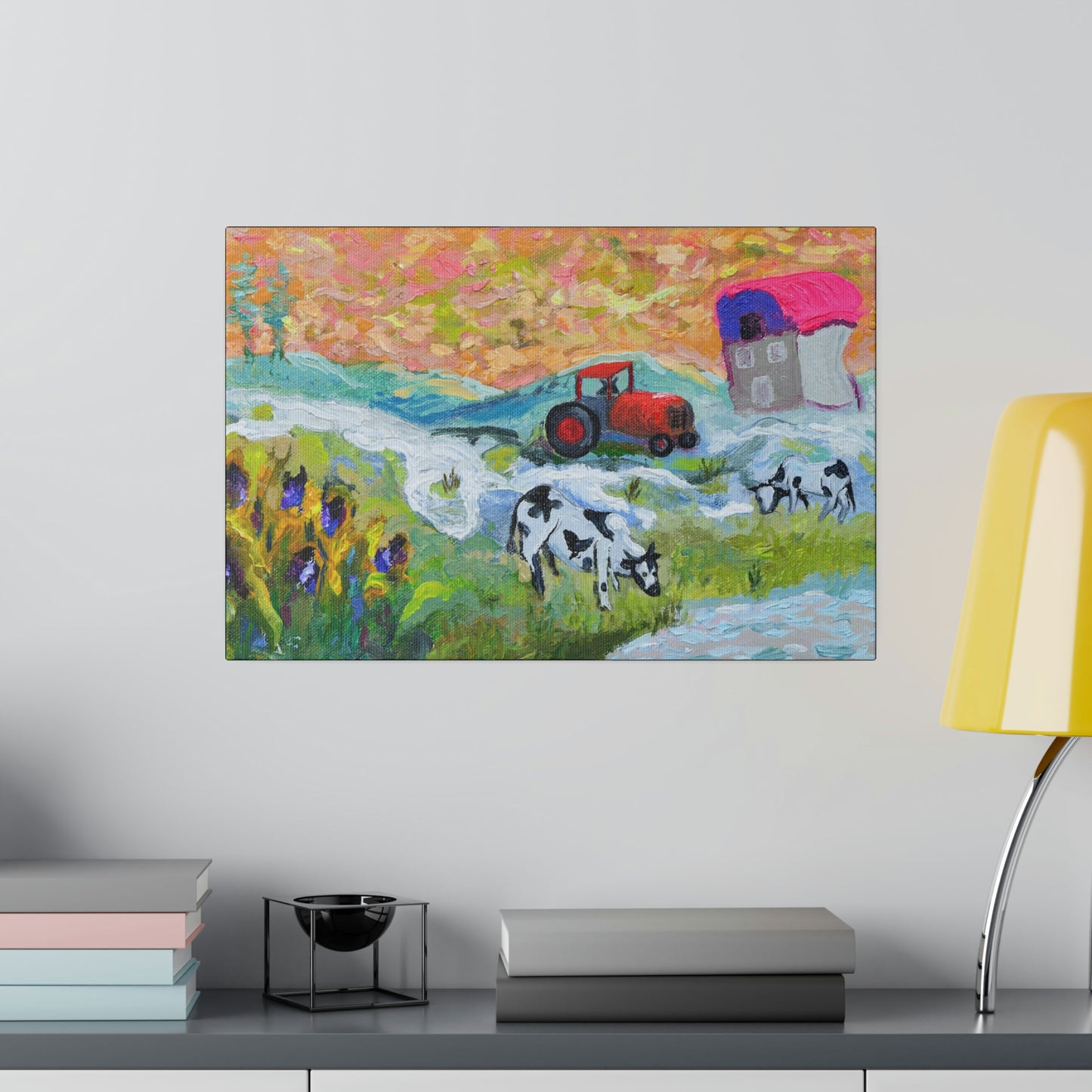 The Melt - Matte Canvas, Stretched, 0.75"