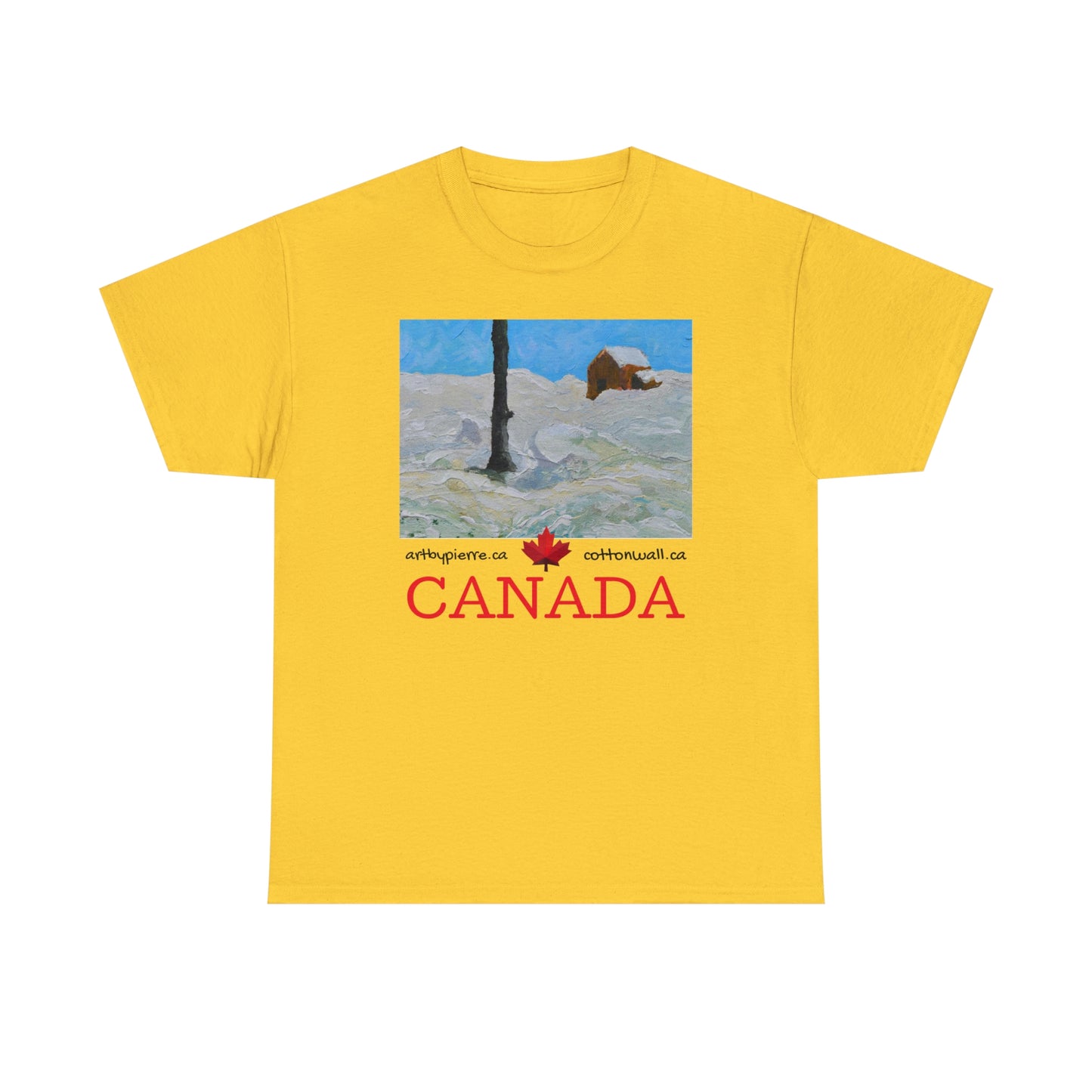 Give Me Snow - Unisex Heavy Cotton Tee