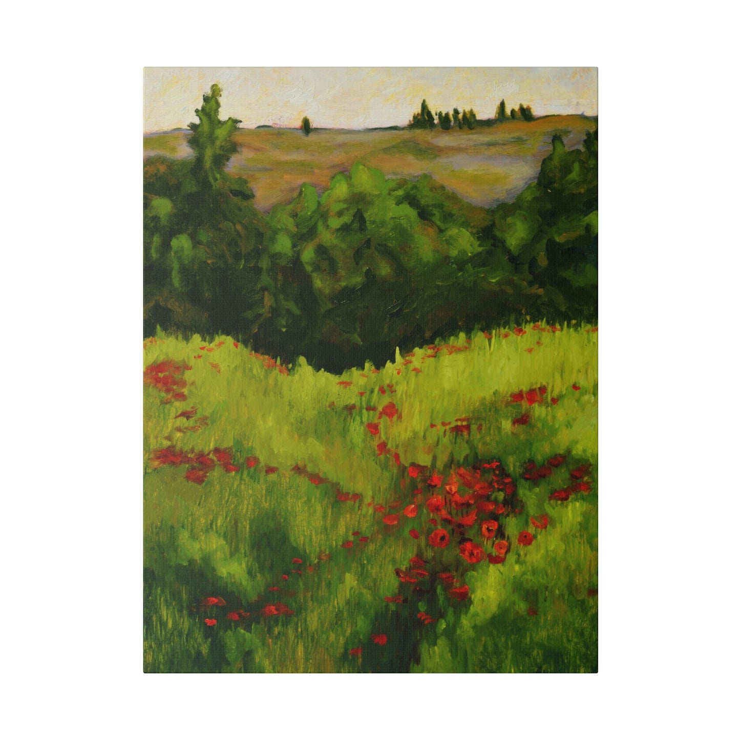 French Hill - Matte Canvas, Stretched, 0.75"