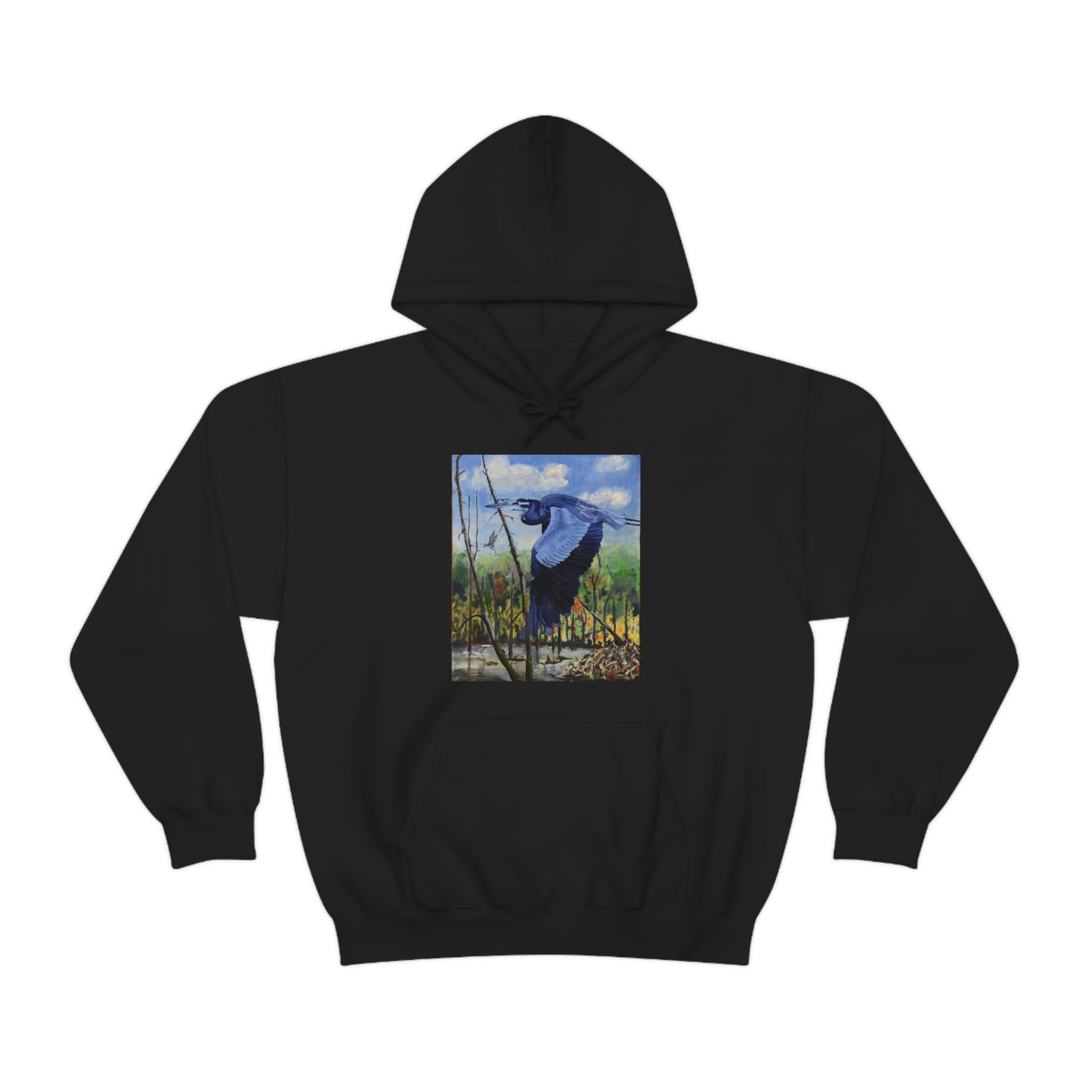 Blue Heron - Unisex Heavy Blend™ Hooded Sweatshirt