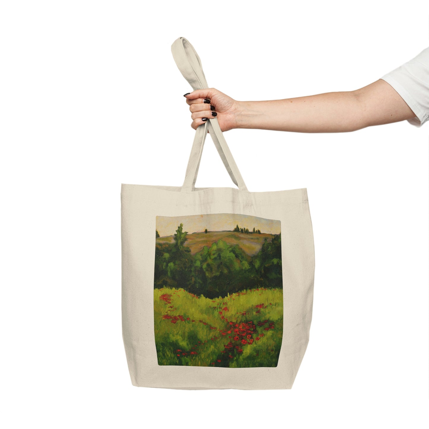 French Hill - Canvas Shopping Tote