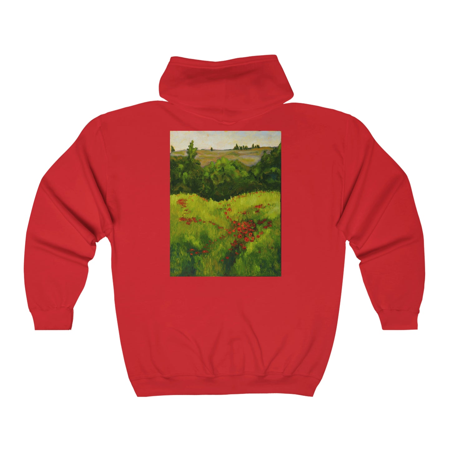 French Hill - Unisex Heavy Blend™ Full Zip Hooded Sweatshirt