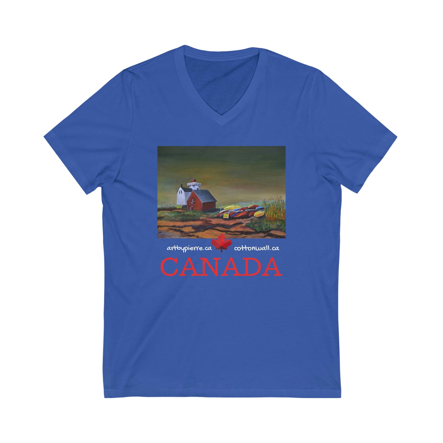 Kayaks For Rent - V-Neck T-shirt