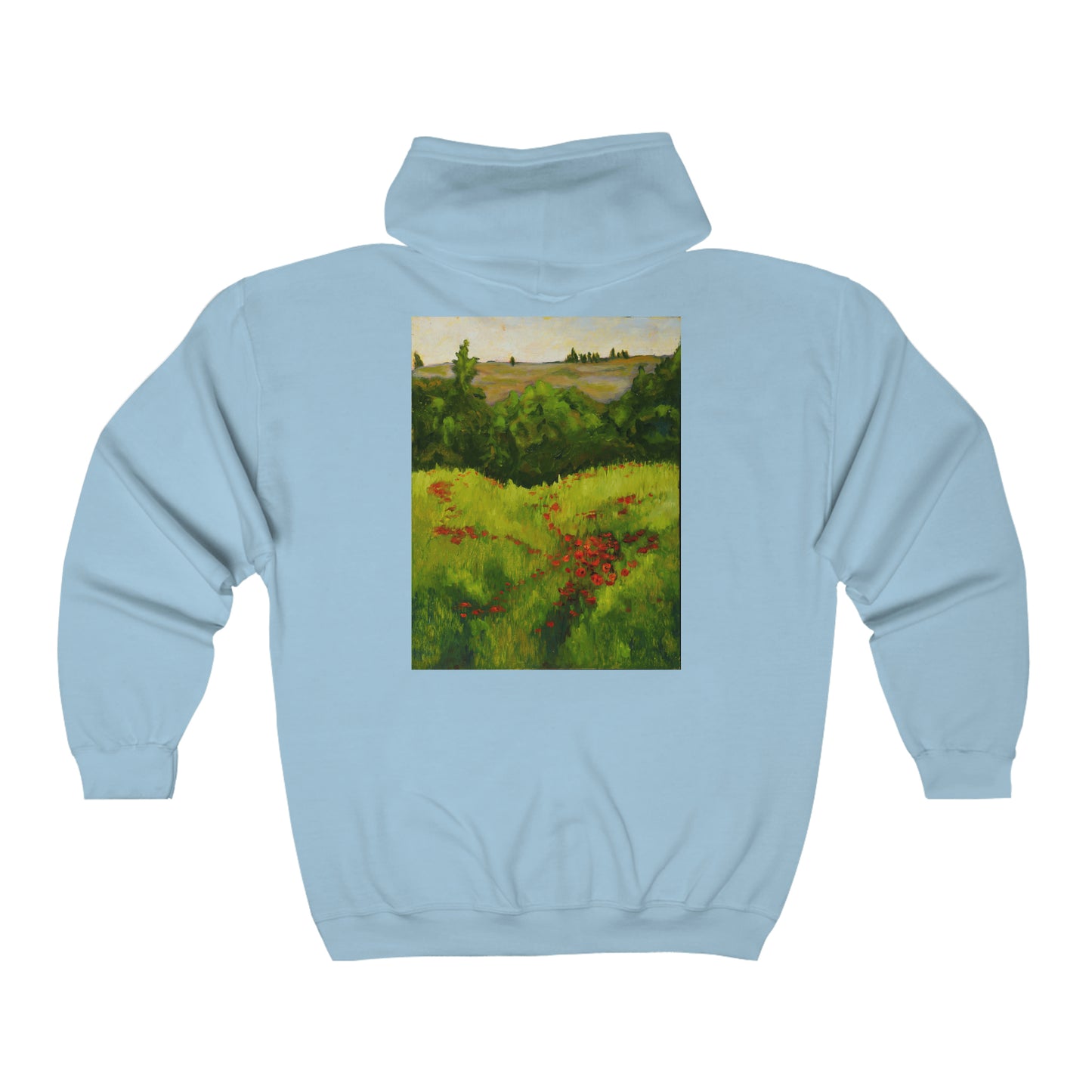 French Hill - Unisex Heavy Blend™ Full Zip Hooded Sweatshirt