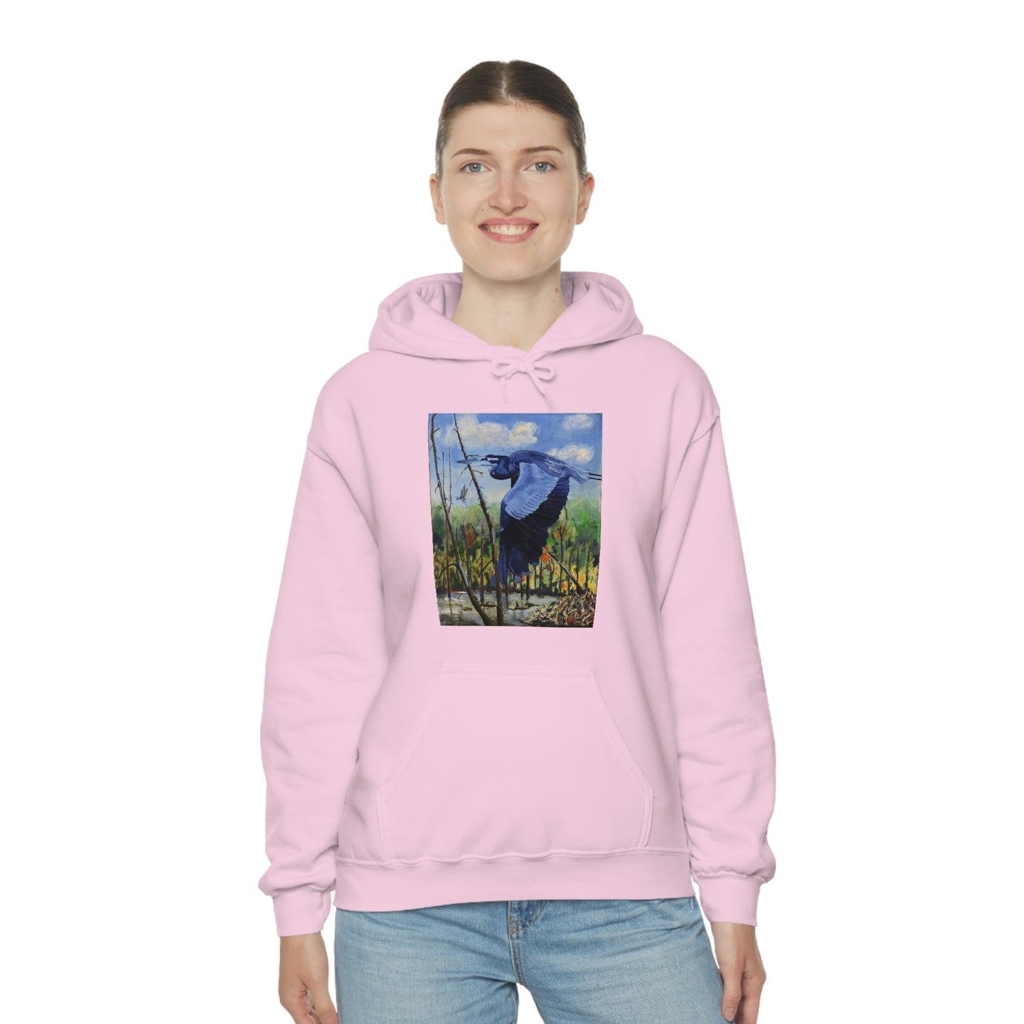 Blue Heron - Unisex Heavy Blend™ Hooded Sweatshirt