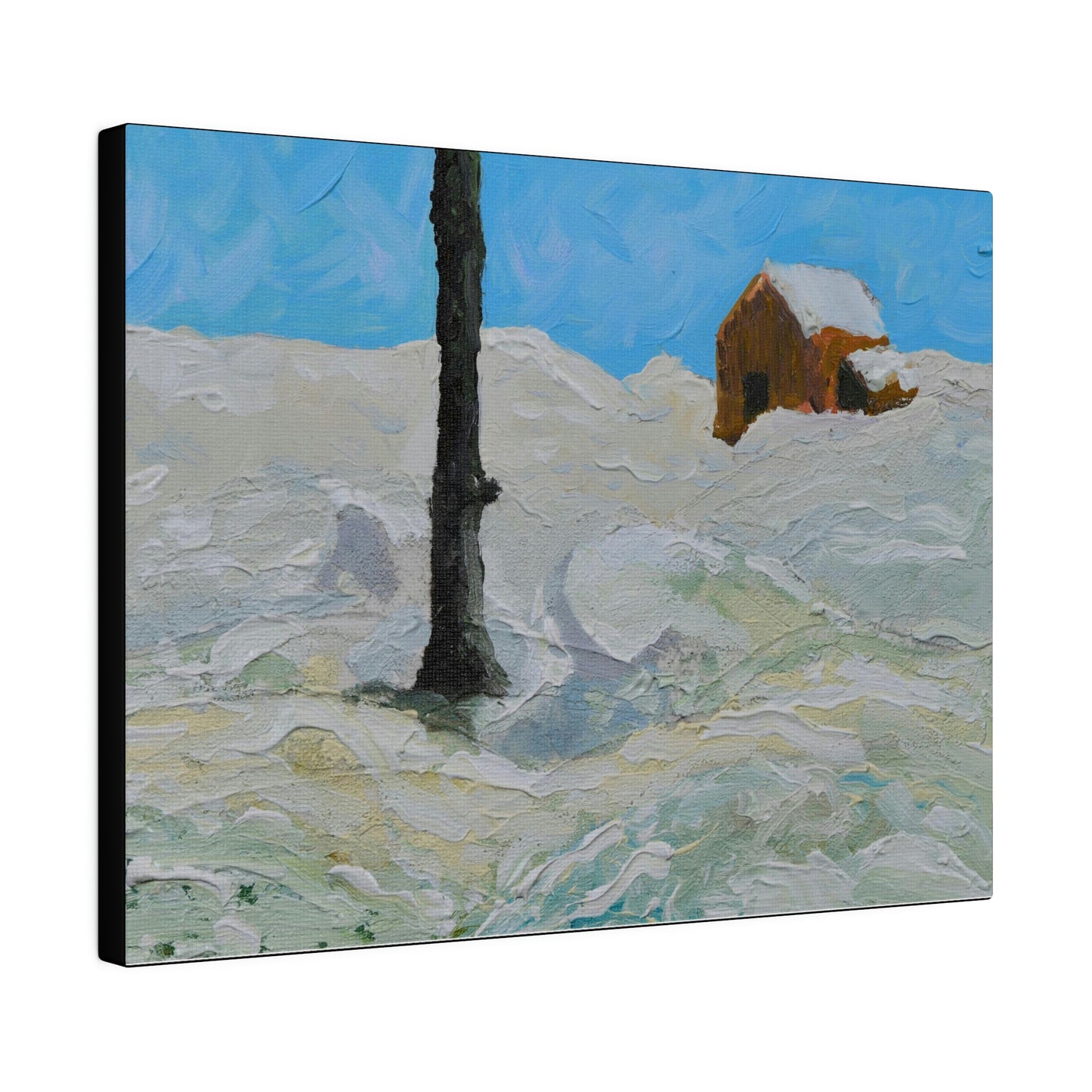 Give Me Snow - Matte Canvas, Stretched, 0.75"