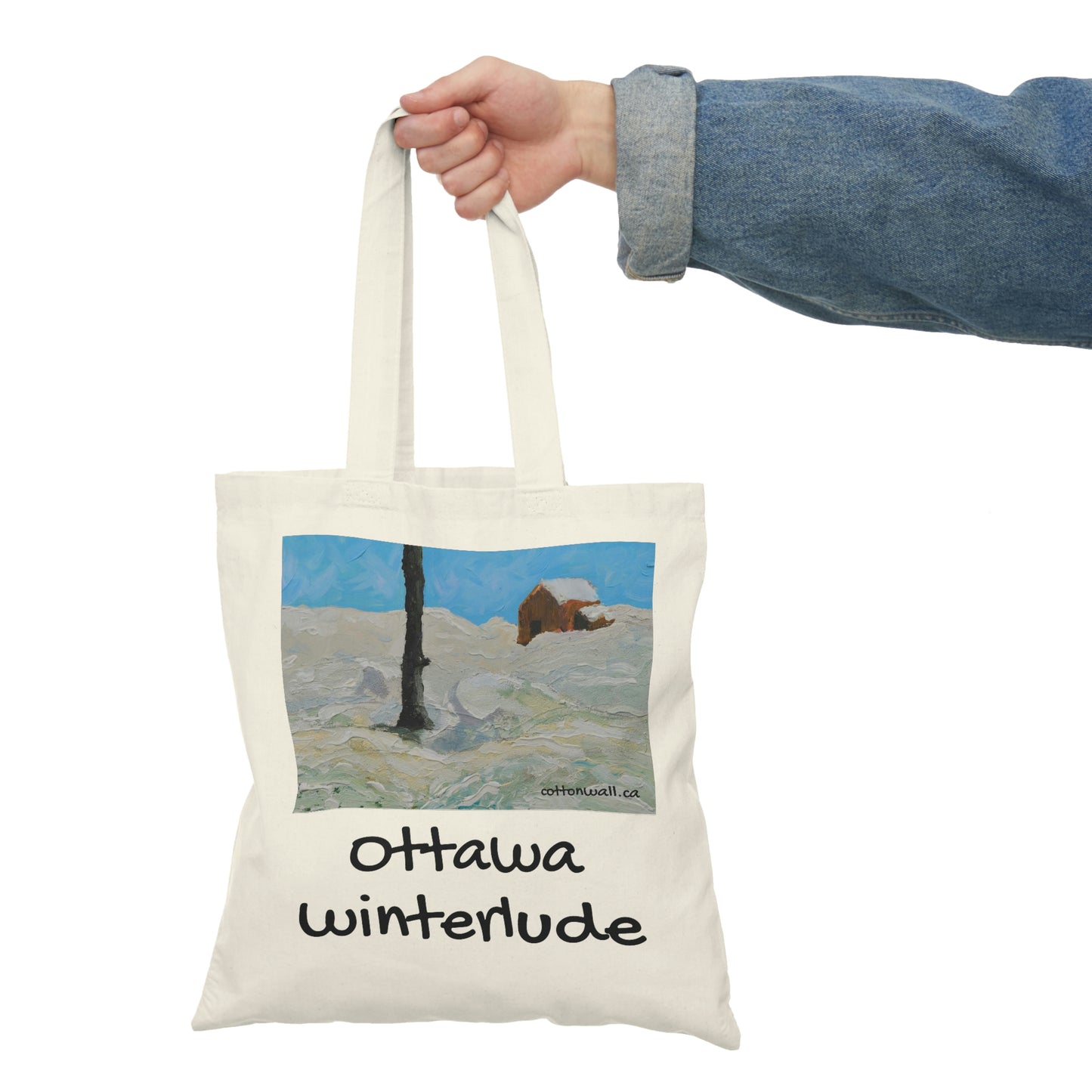Give Me Snow - Natural Tote Bag