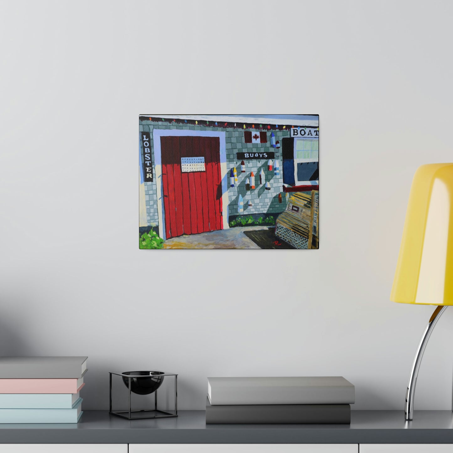 Lobster Shack - Matte Canvas, Stretched, 0.75"