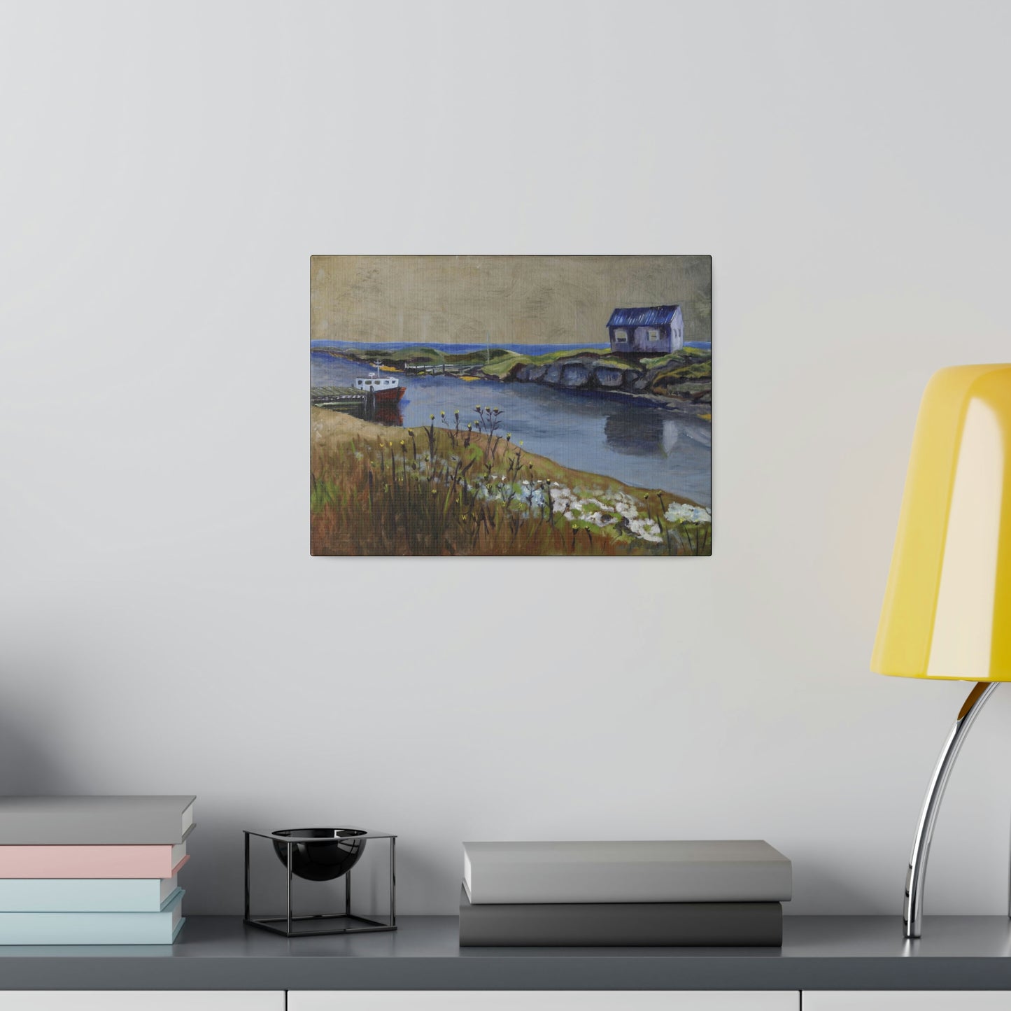 Port Quiet - Matte Canvas, Stretched, 0.75"