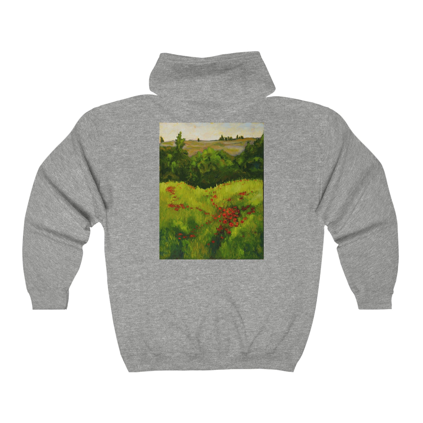 French Hill - Unisex Heavy Blend™ Full Zip Hooded Sweatshirt