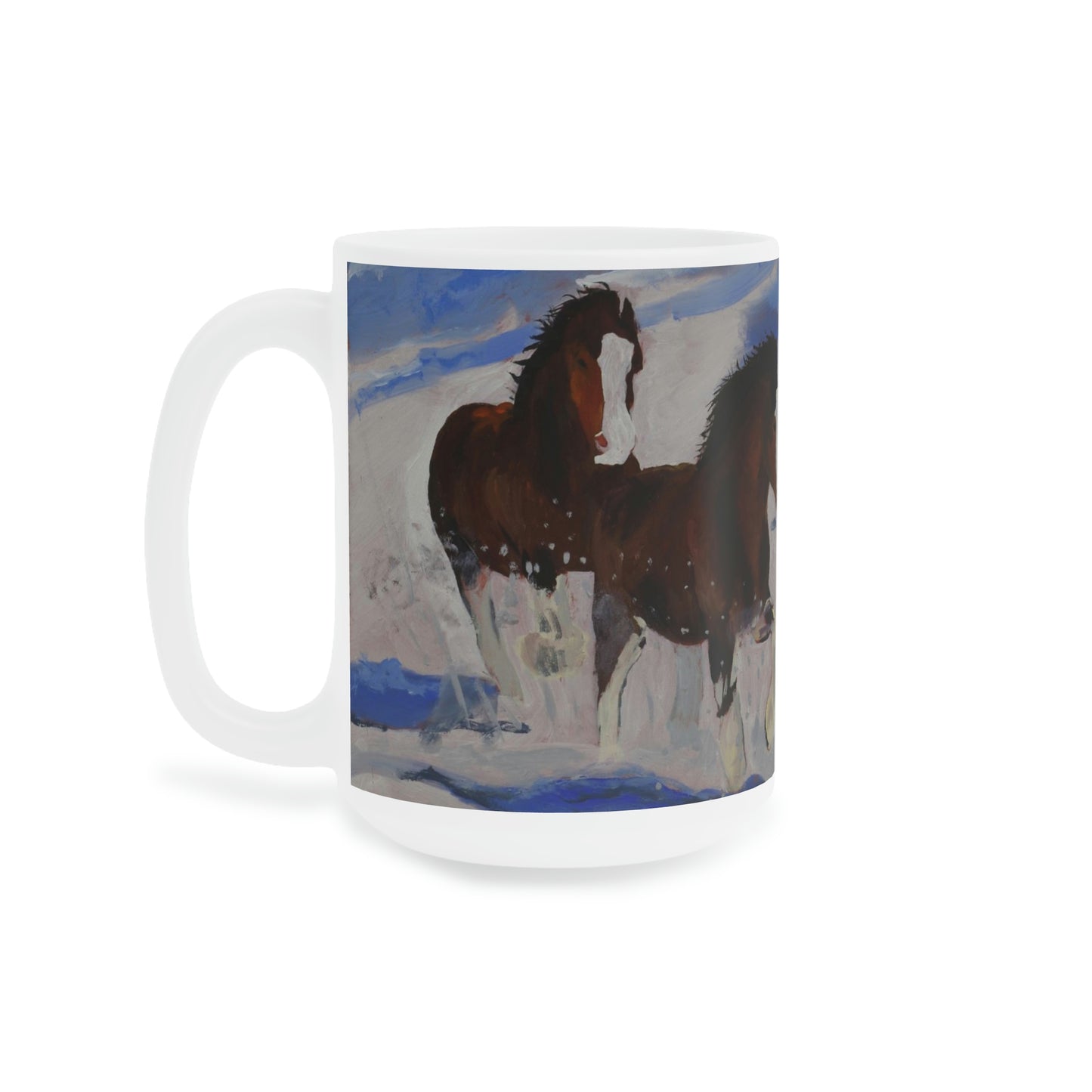 Clydes In Snow - Ceramic Mugs (11oz\15oz\20oz)