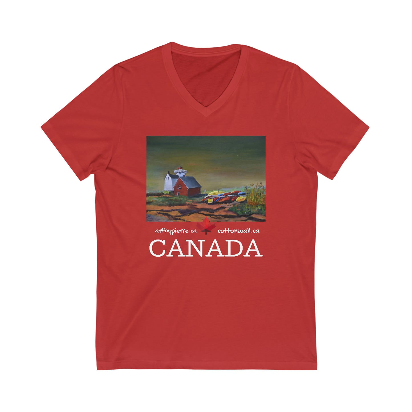 Kayaks For Rent - V-Neck T-shirt