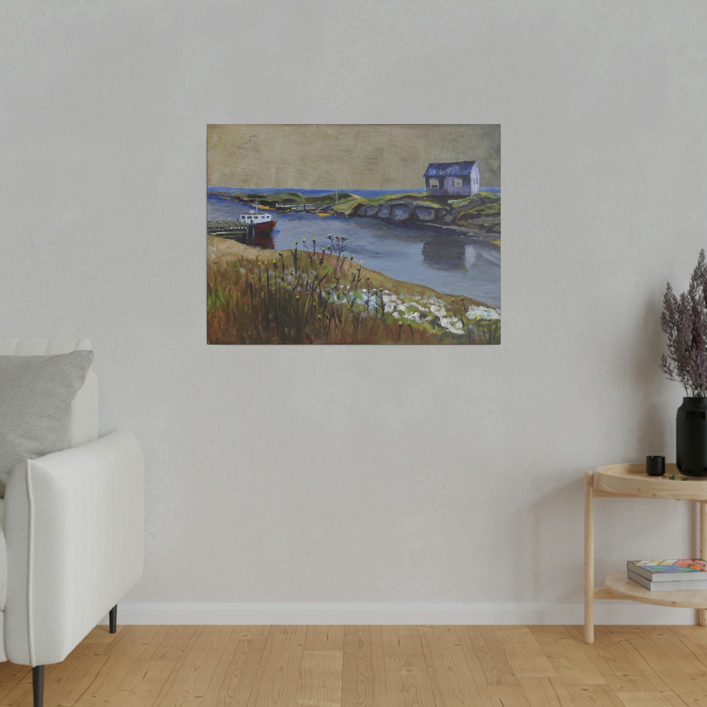 Port Quiet - Matte Canvas, Stretched, 0.75"