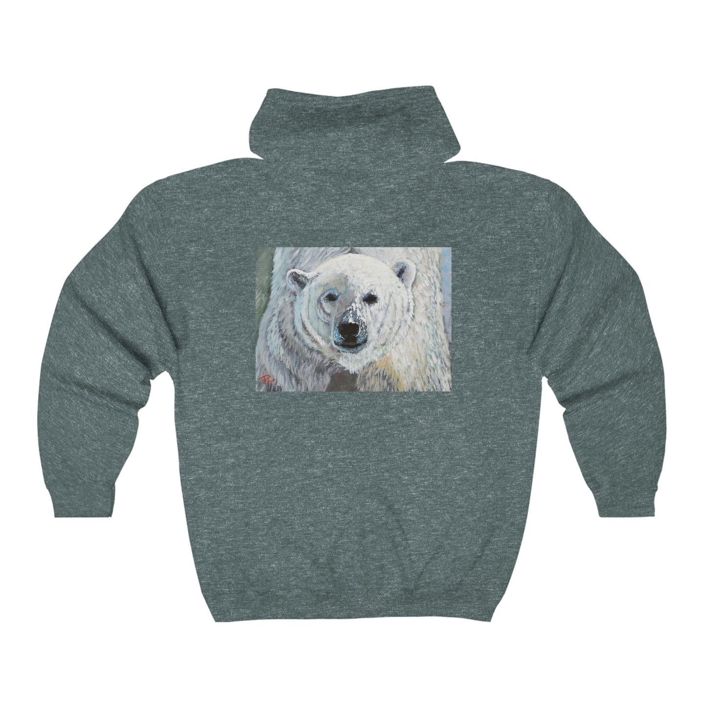 The Stare - Unisex Heavy Blend™ Full Zip Hooded Sweatshirt