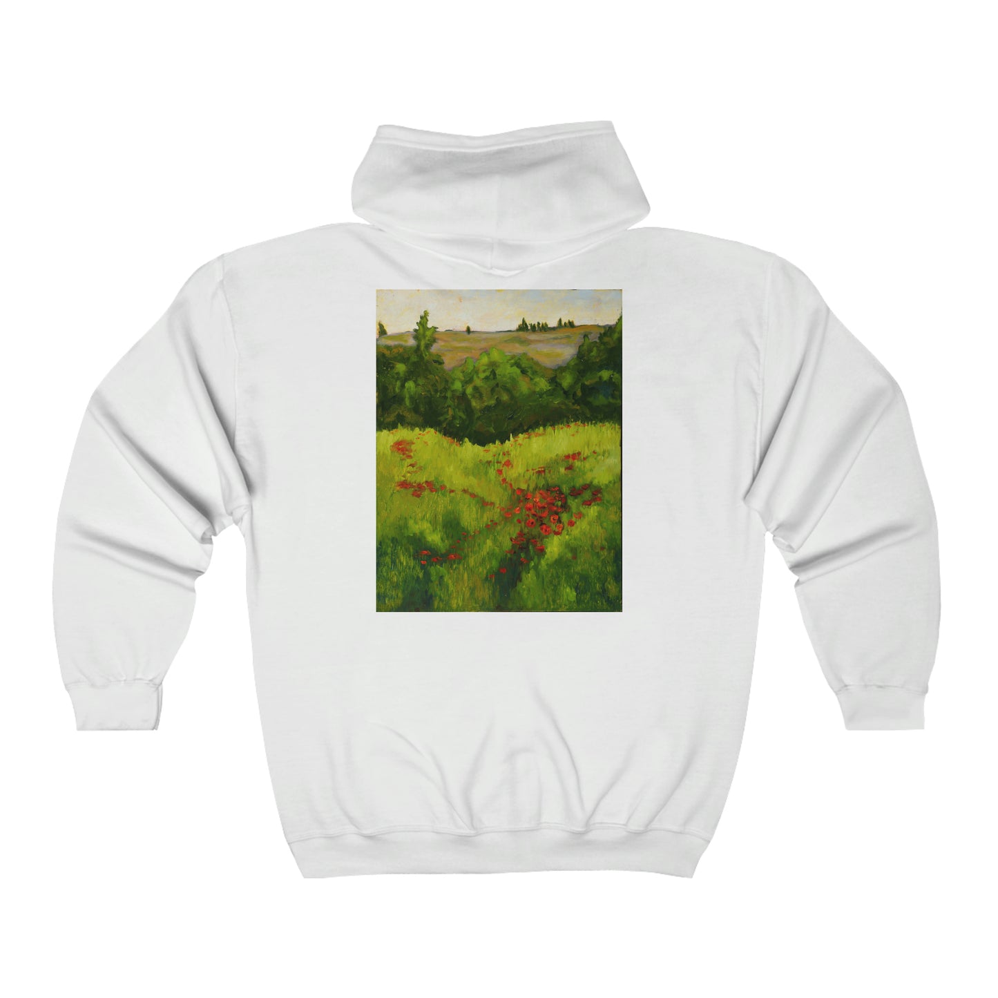 French Hill - Unisex Heavy Blend™ Full Zip Hooded Sweatshirt