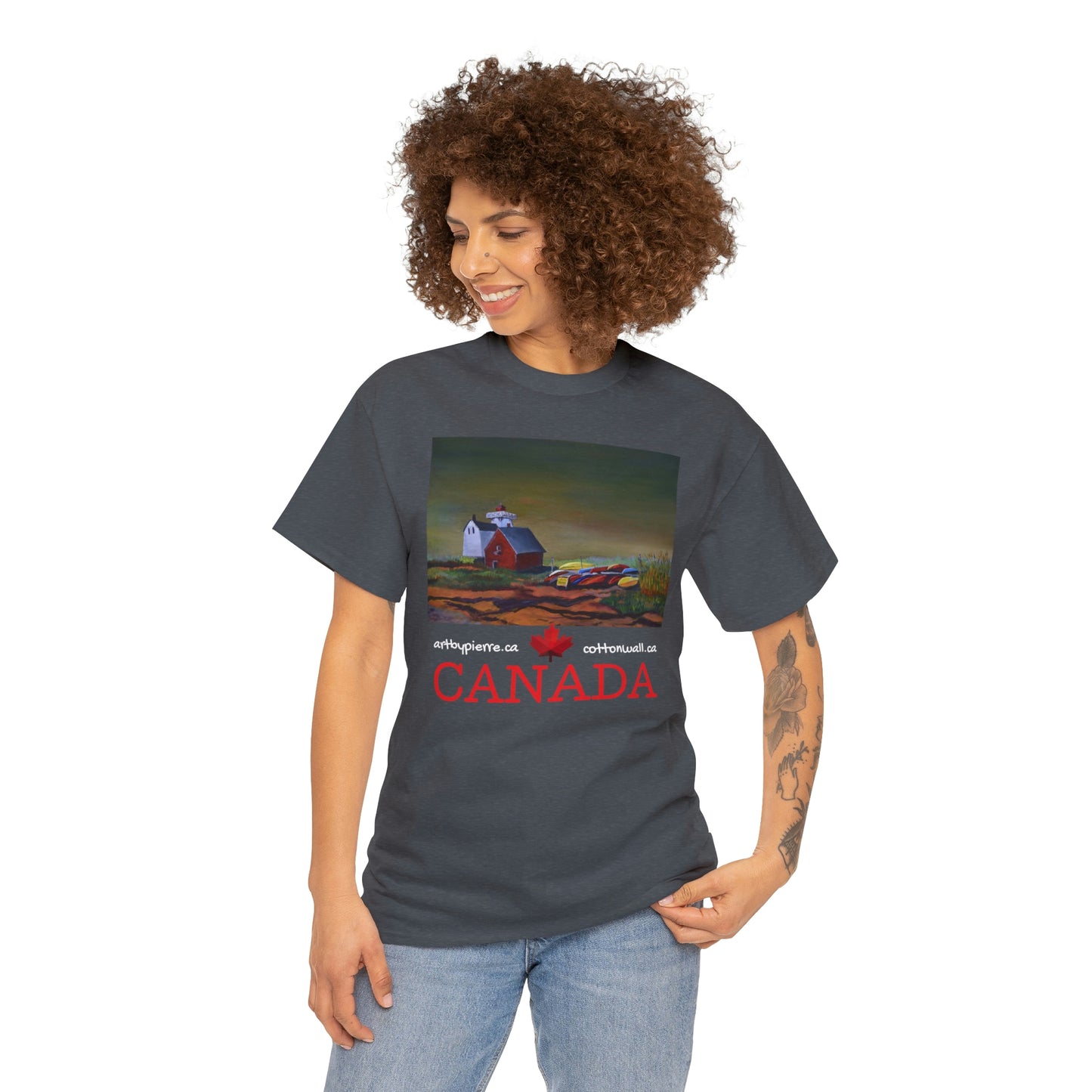 Kayaks For Rent - Unisex Heavy Cotton Tee