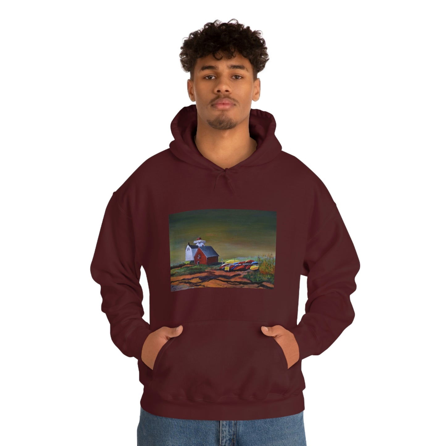 Kayaks For Rent - Unisex Heavy Blend™ Hooded Sweatshirt