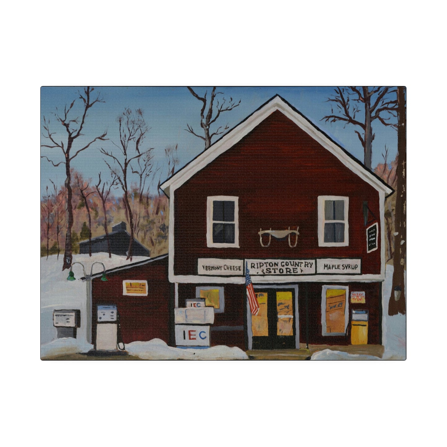 Ripton IEC - Matte Canvas, Stretched, 0.75"