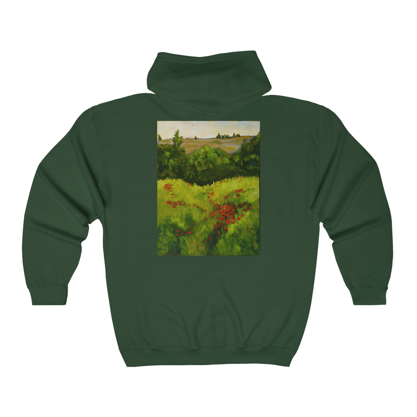 French Hill - Unisex Heavy Blend™ Full Zip Hooded Sweatshirt