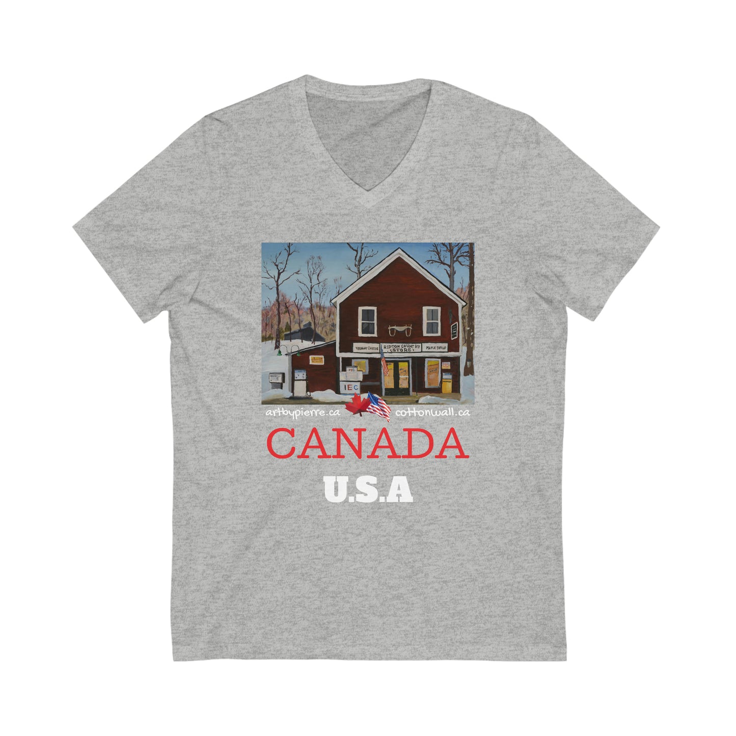 Ripton IEC - V-Neck T-shirt