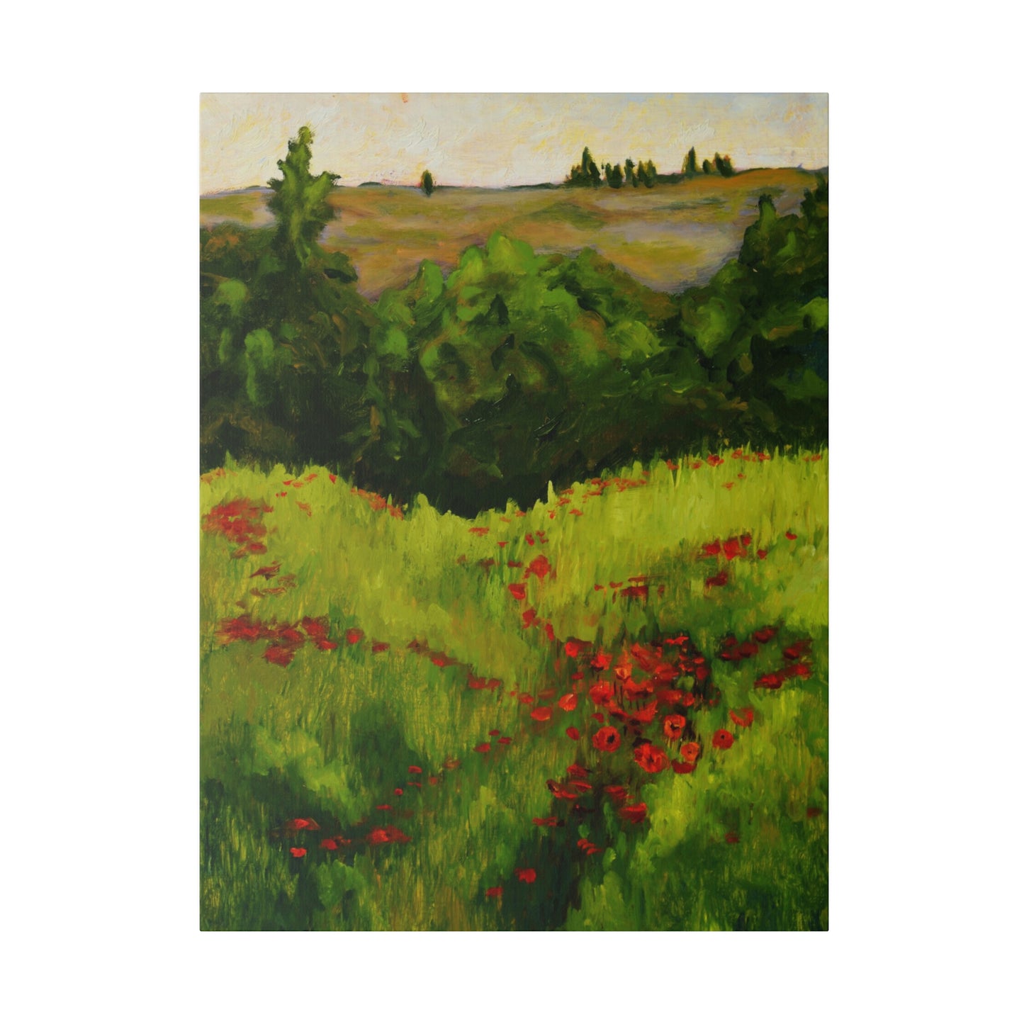 French Hill - Matte Canvas, Stretched, 0.75"