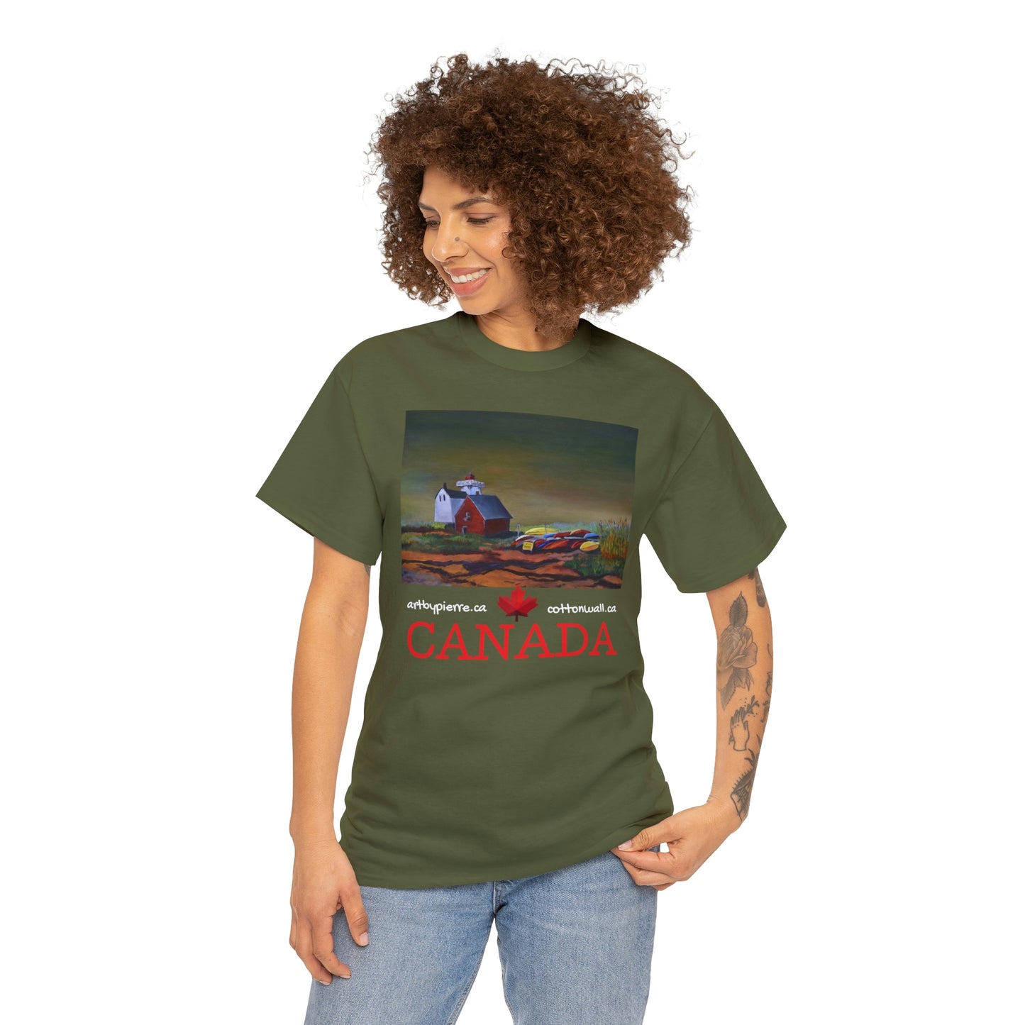 Kayaks For Rent - Unisex Heavy Cotton Tee
