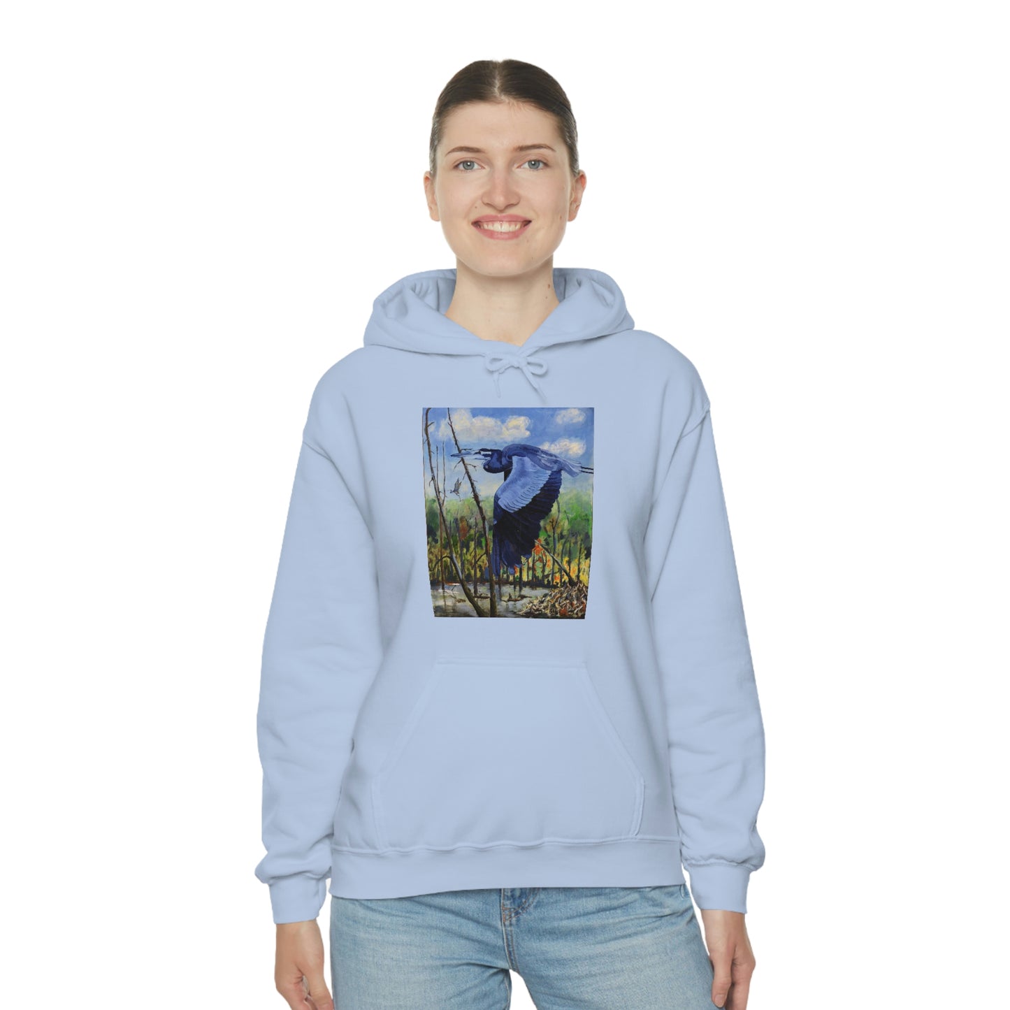 Blue Heron - Unisex Heavy Blend™ Hooded Sweatshirt