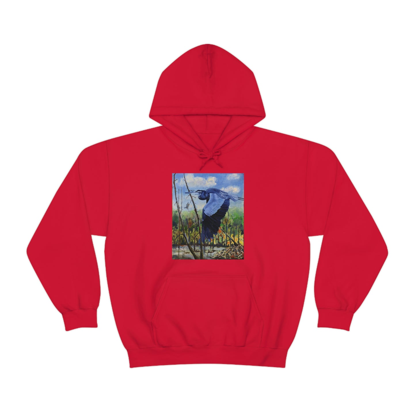 Blue Heron - Unisex Heavy Blend™ Hooded Sweatshirt