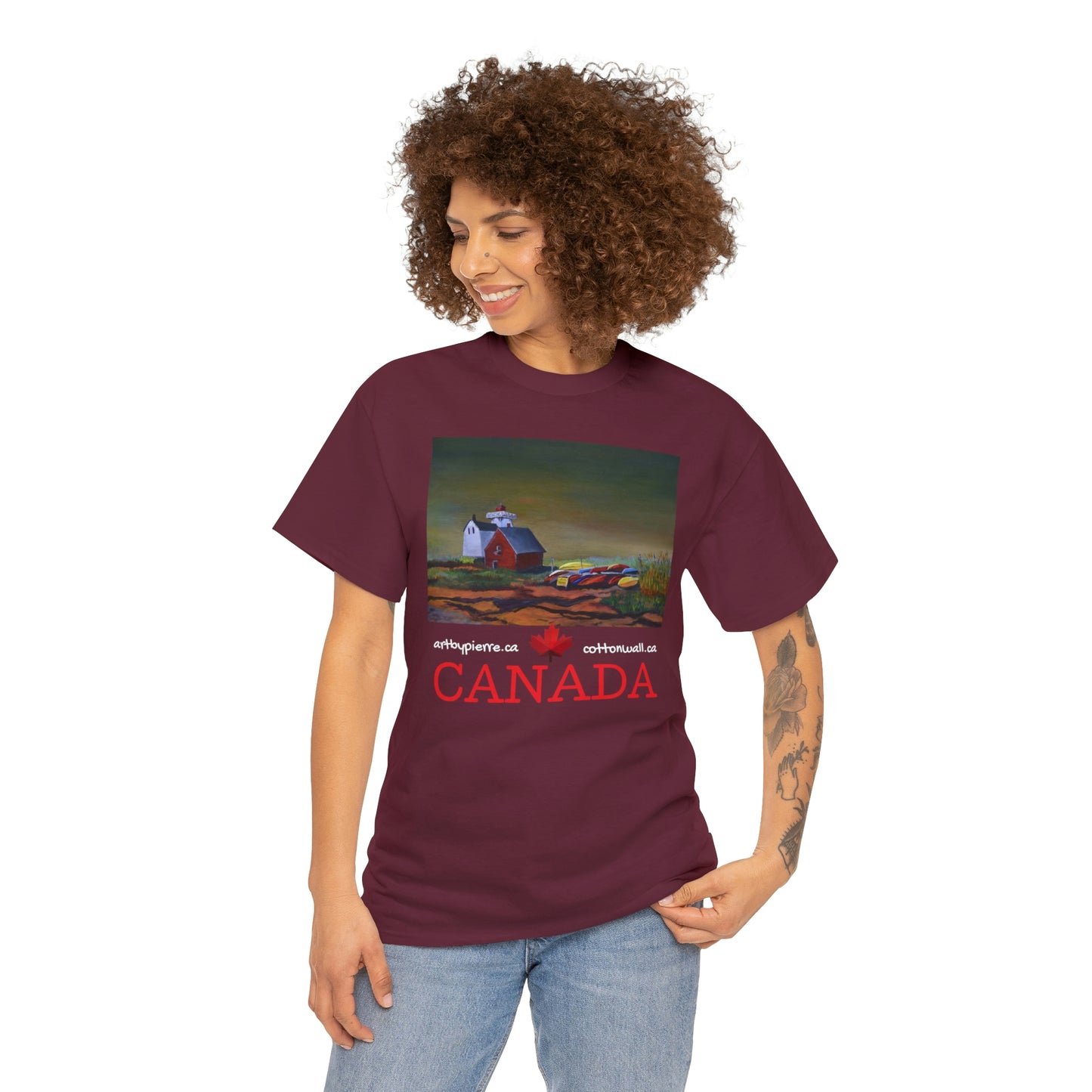 Kayaks For Rent - Unisex Heavy Cotton Tee