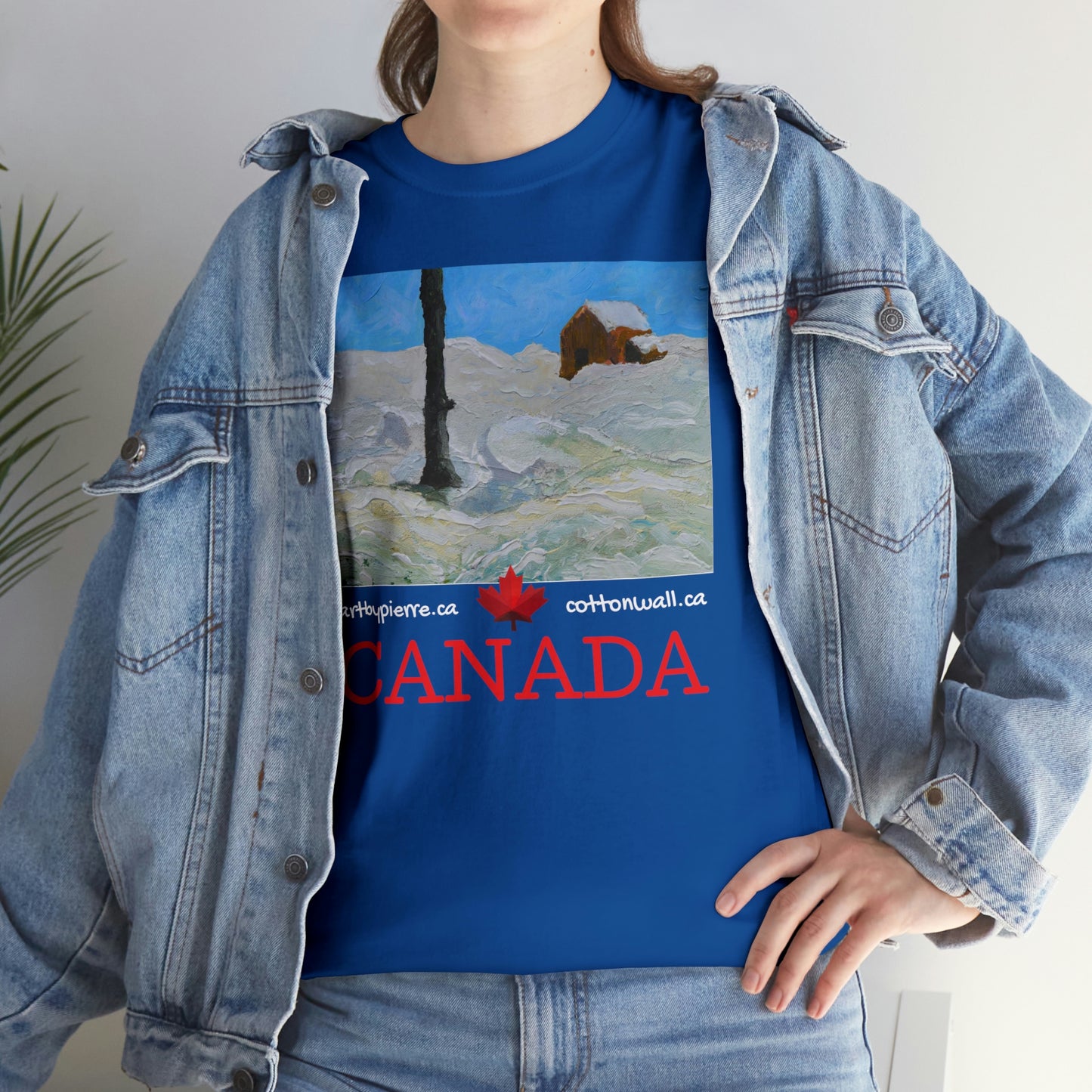 Give Me Snow - Unisex Heavy Cotton Tee