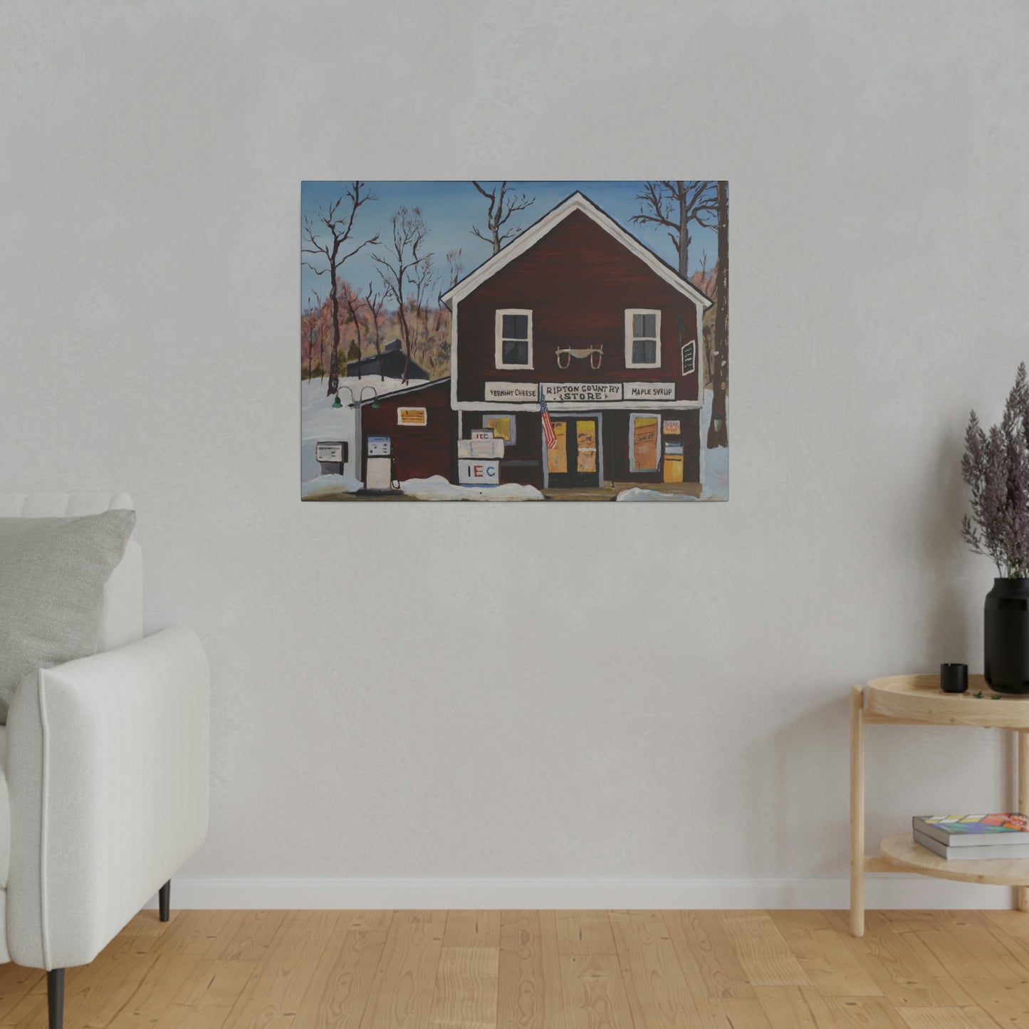 Ripton IEC - Matte Canvas, Stretched, 0.75"