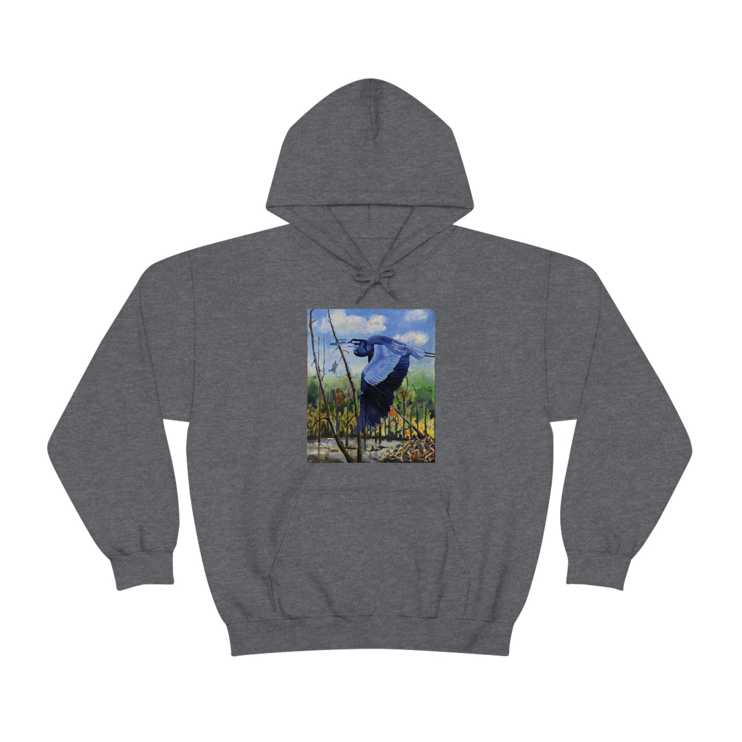 Blue Heron - Unisex Heavy Blend™ Hooded Sweatshirt