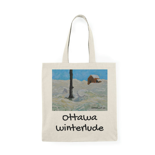 Give Me Snow - Natural Tote Bag