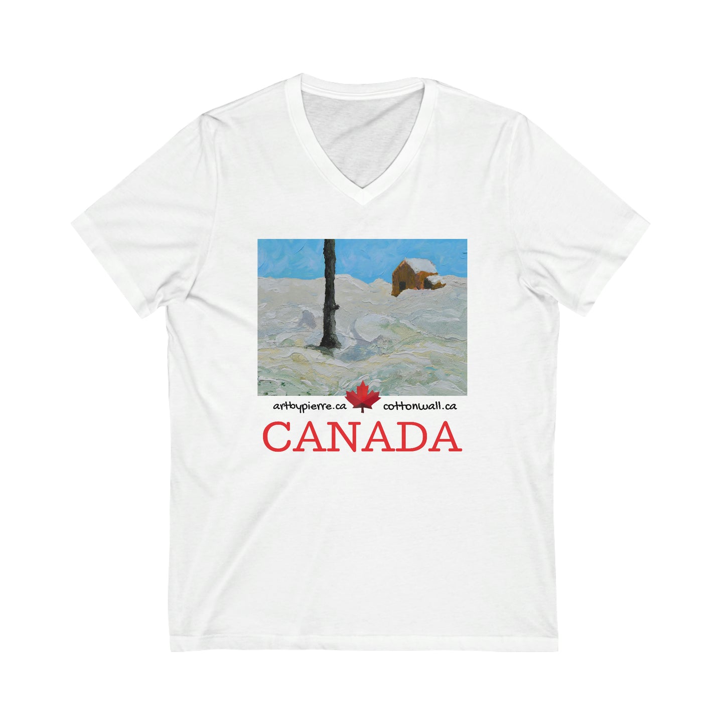 Give Me Snow - V-Neck T-shirt