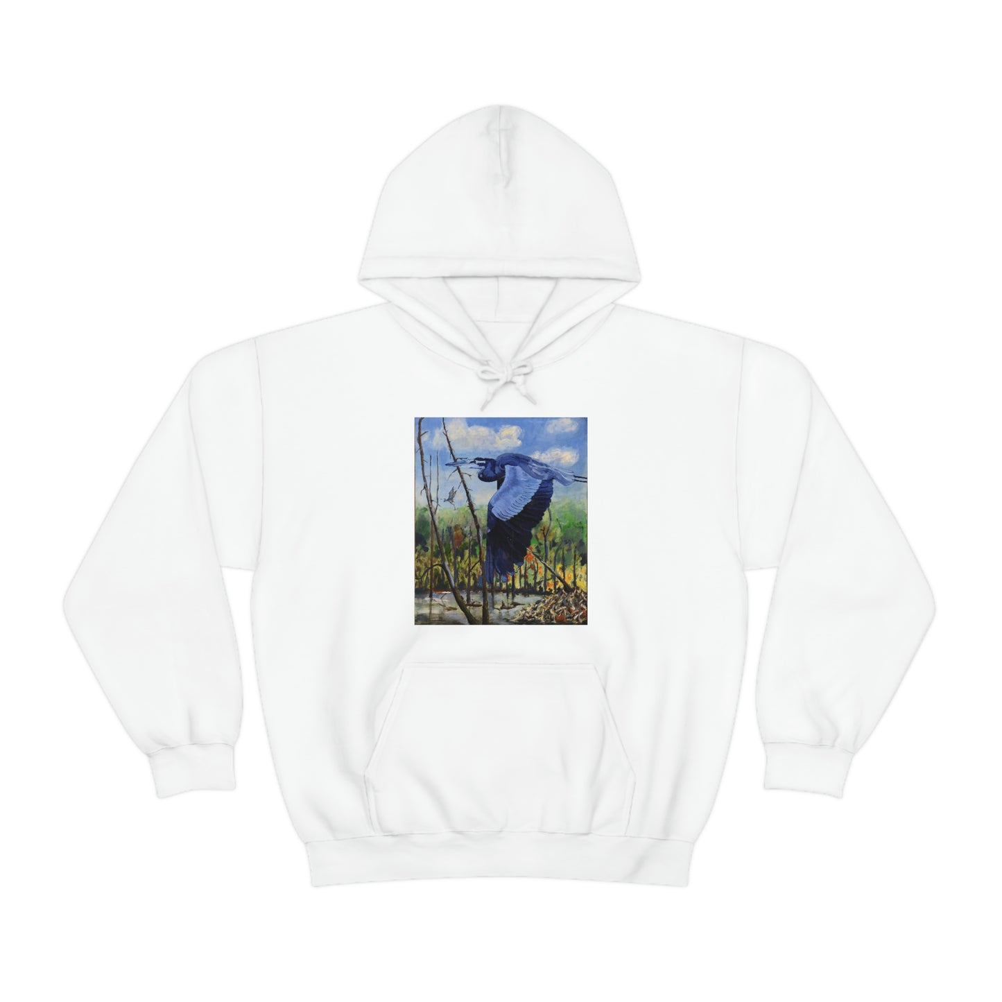 Blue Heron - Unisex Heavy Blend™ Hooded Sweatshirt
