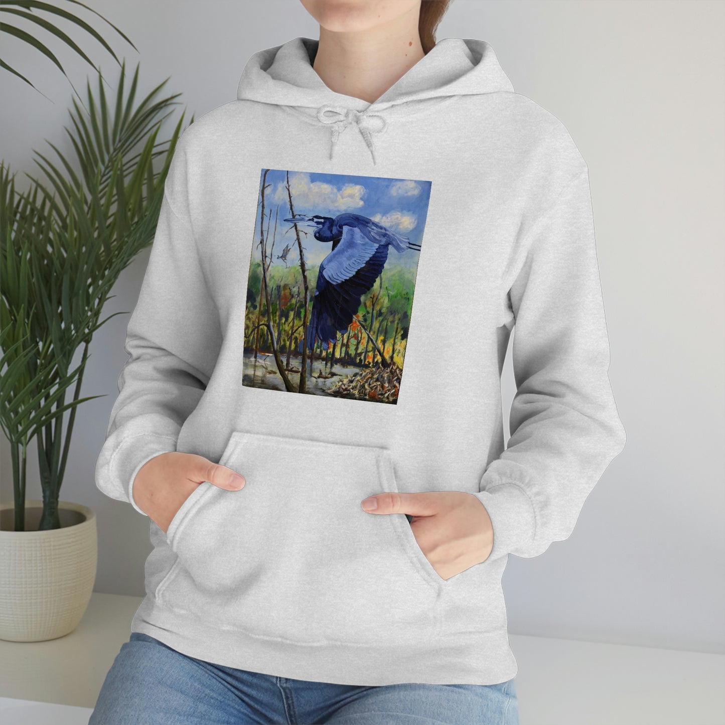Blue Heron - Unisex Heavy Blend™ Hooded Sweatshirt