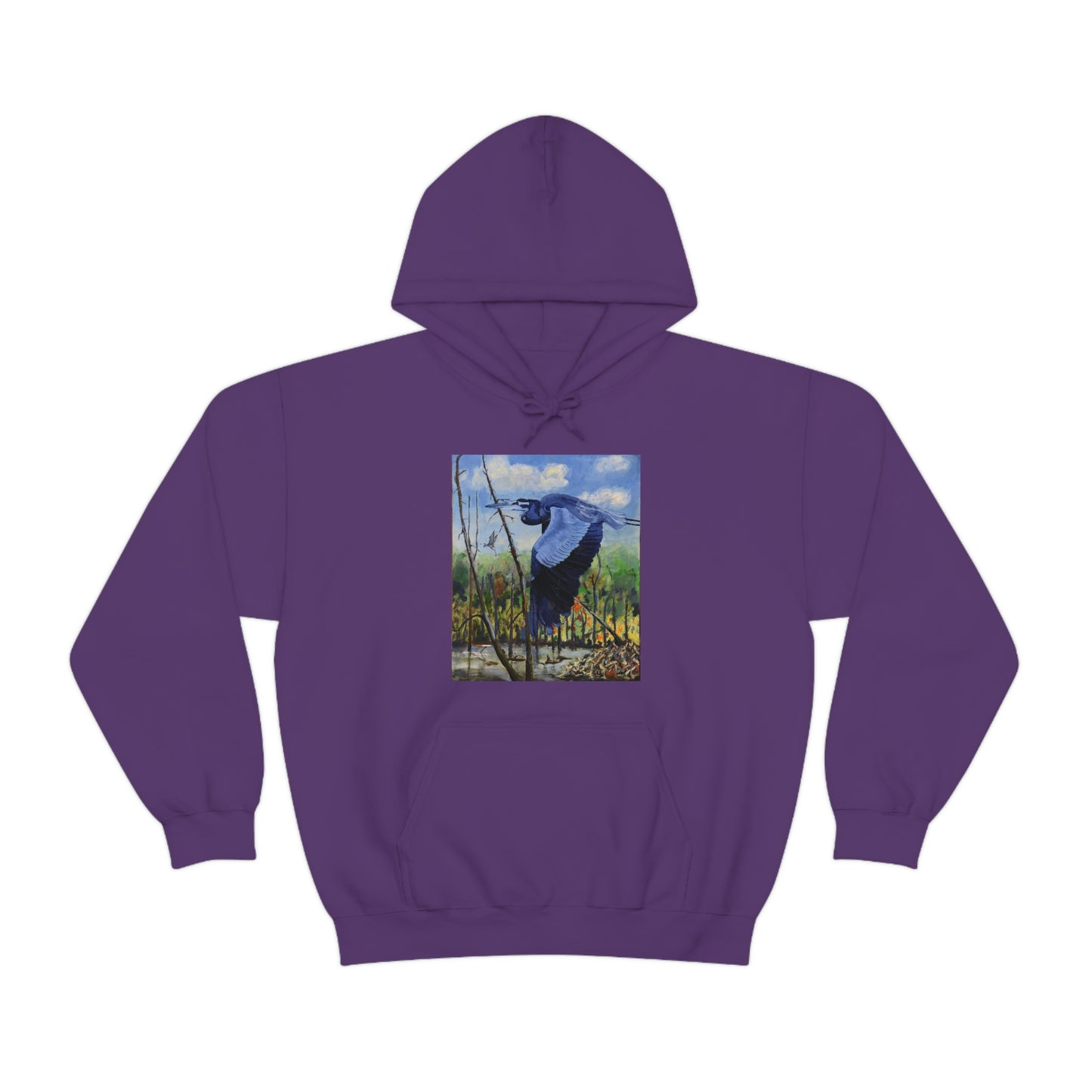 Blue Heron - Unisex Heavy Blend™ Hooded Sweatshirt