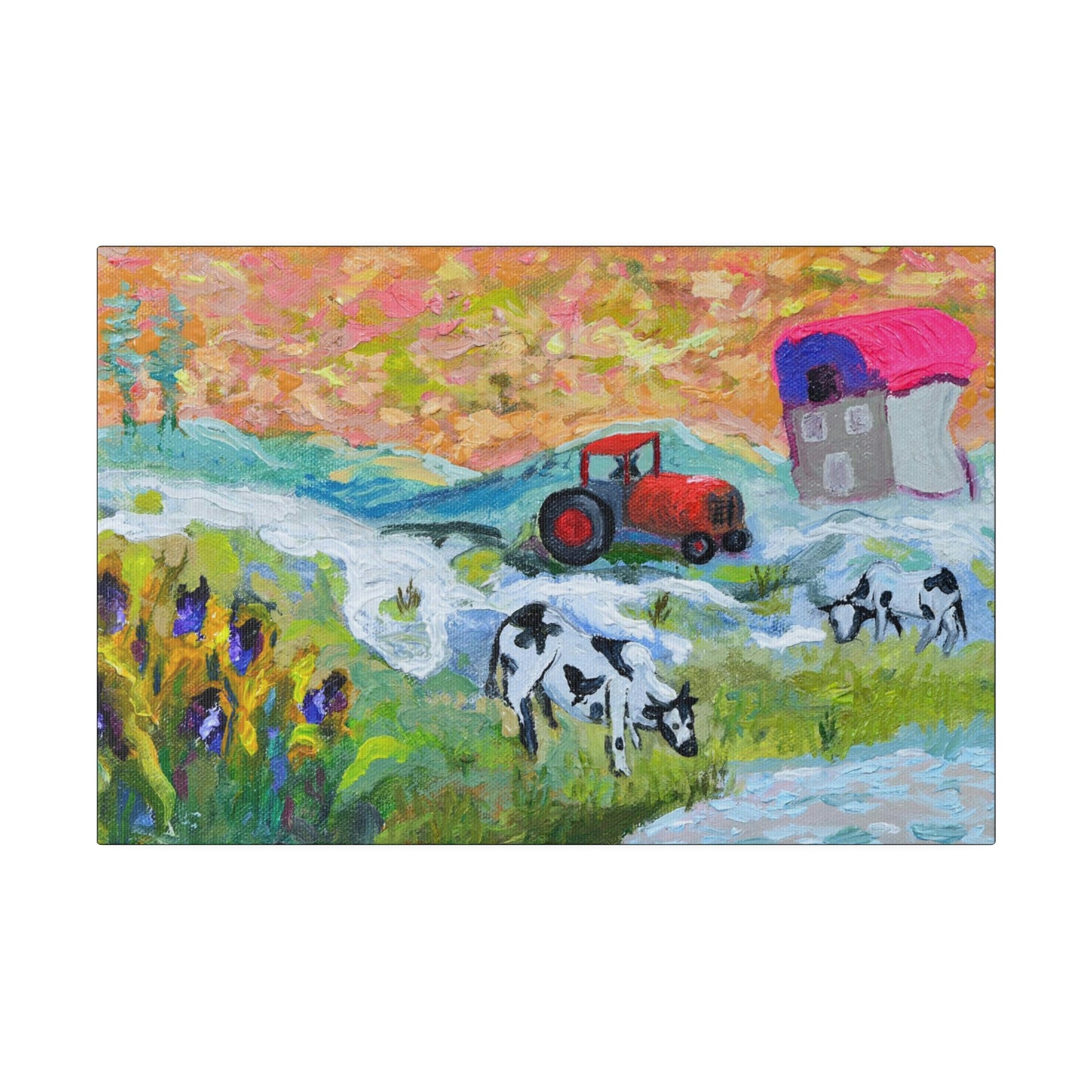 The Melt - Matte Canvas, Stretched, 0.75"