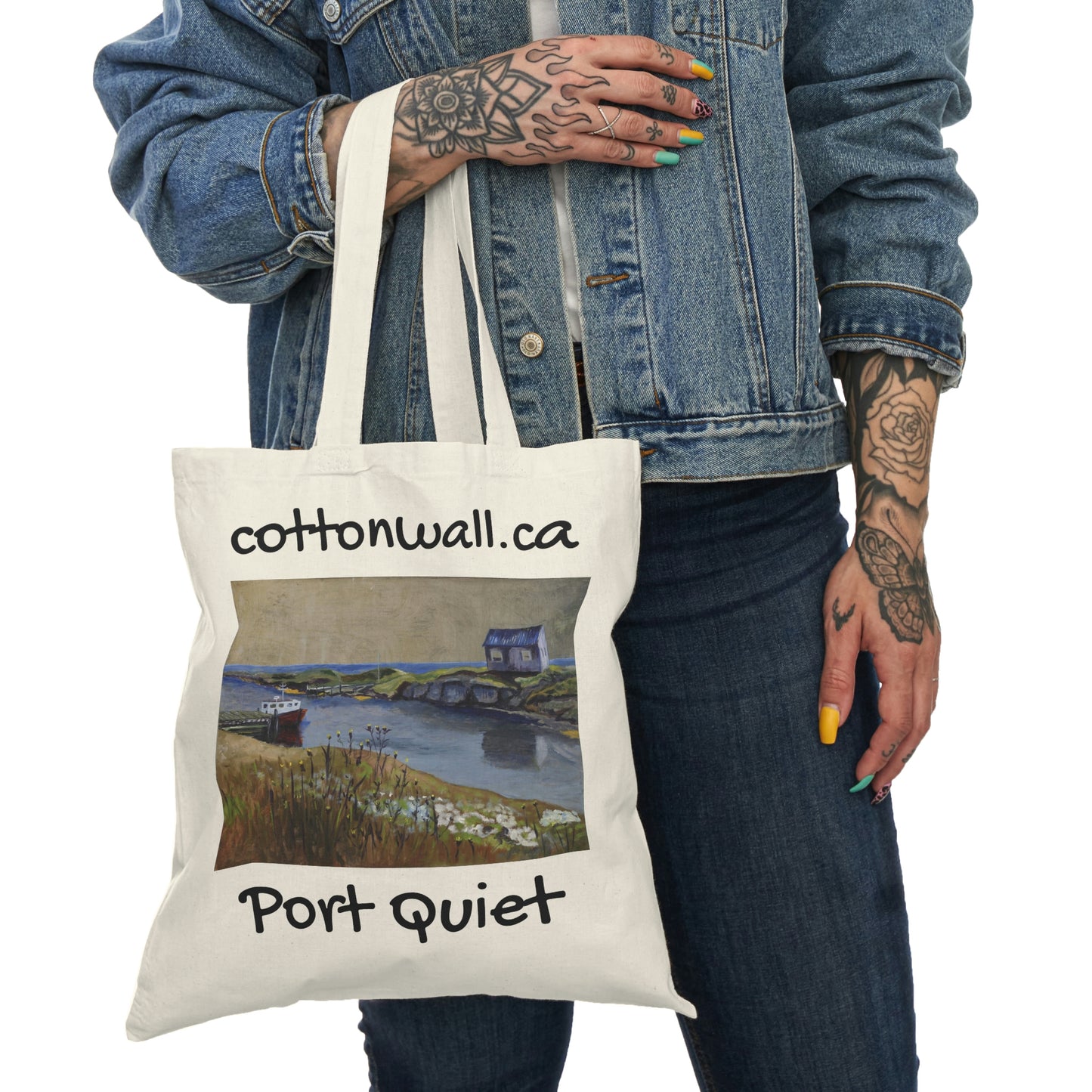 Port Quiet - Natural Tote Bag