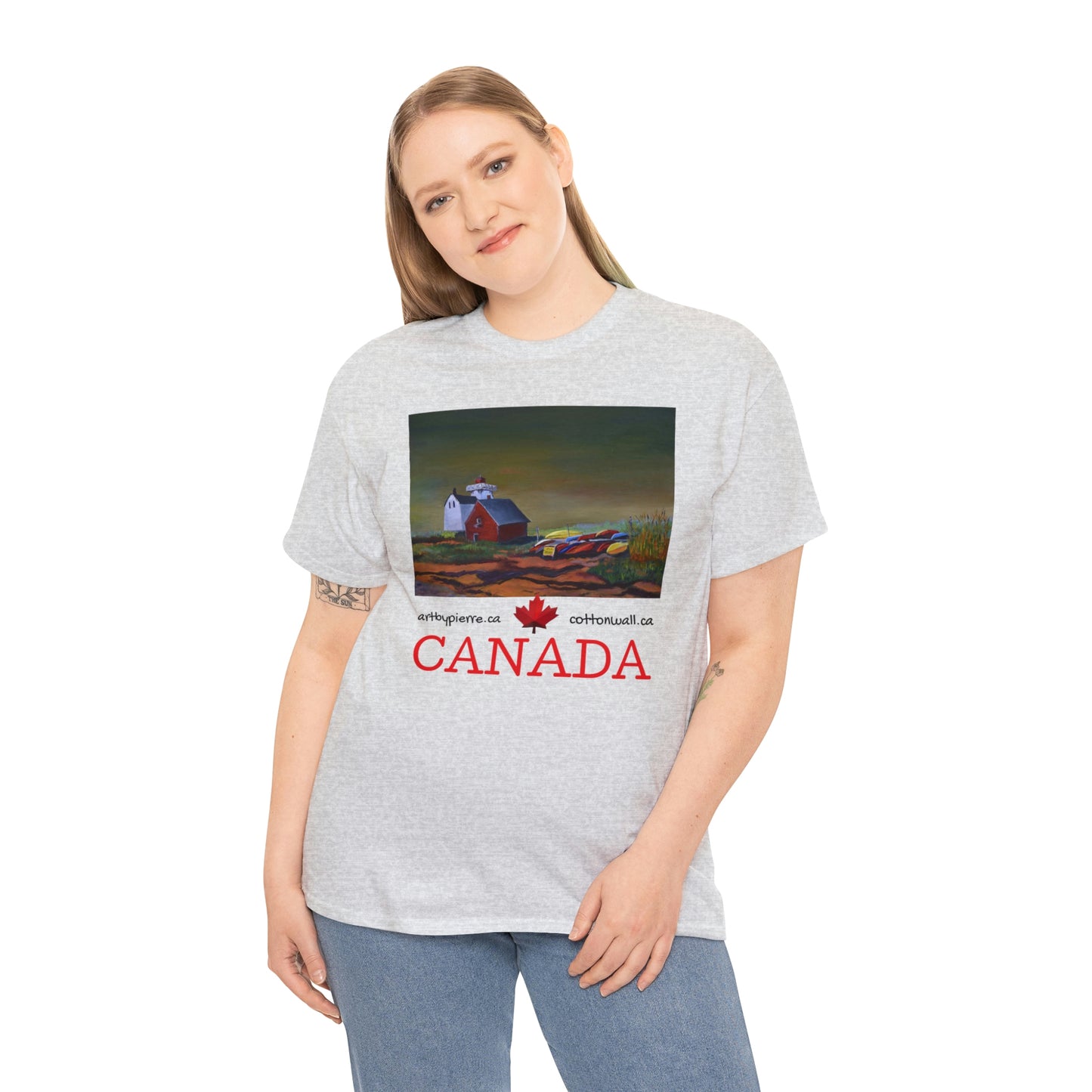 Kayaks For Rent - Unisex Heavy Cotton Tee