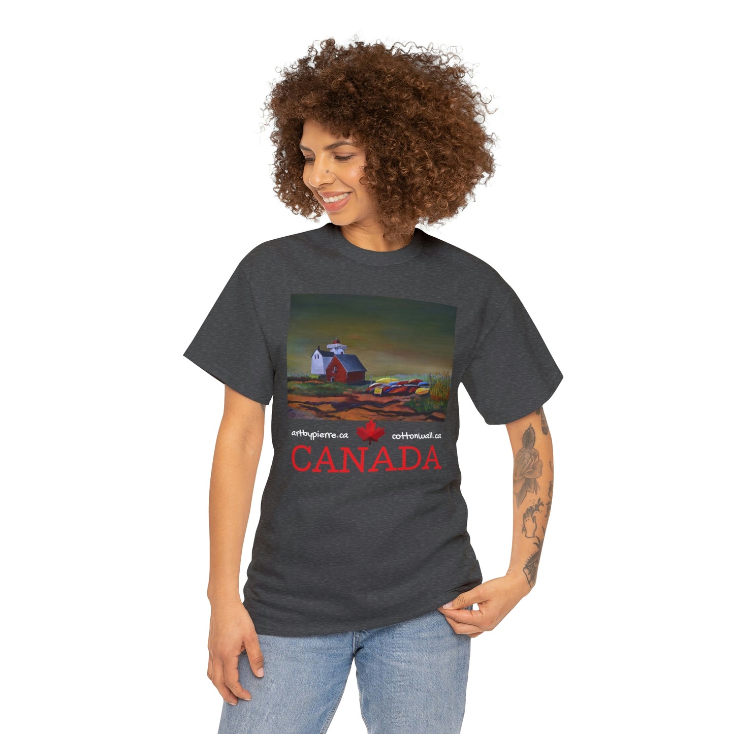 Kayaks For Rent - Unisex Heavy Cotton Tee