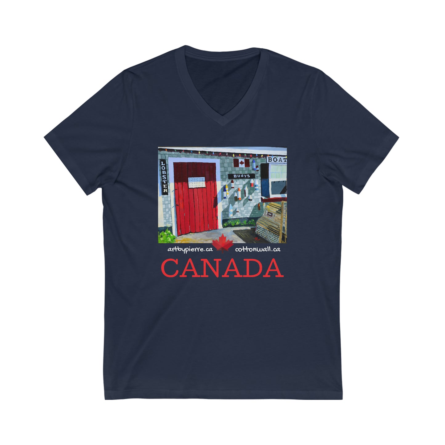 Lobster Shack - V-Neck T-shirt