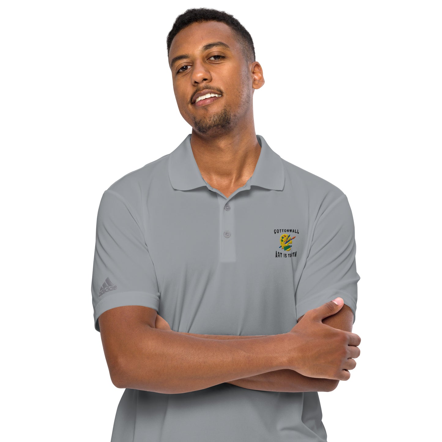 Cottonwall Logo - adidas performance polo shirt