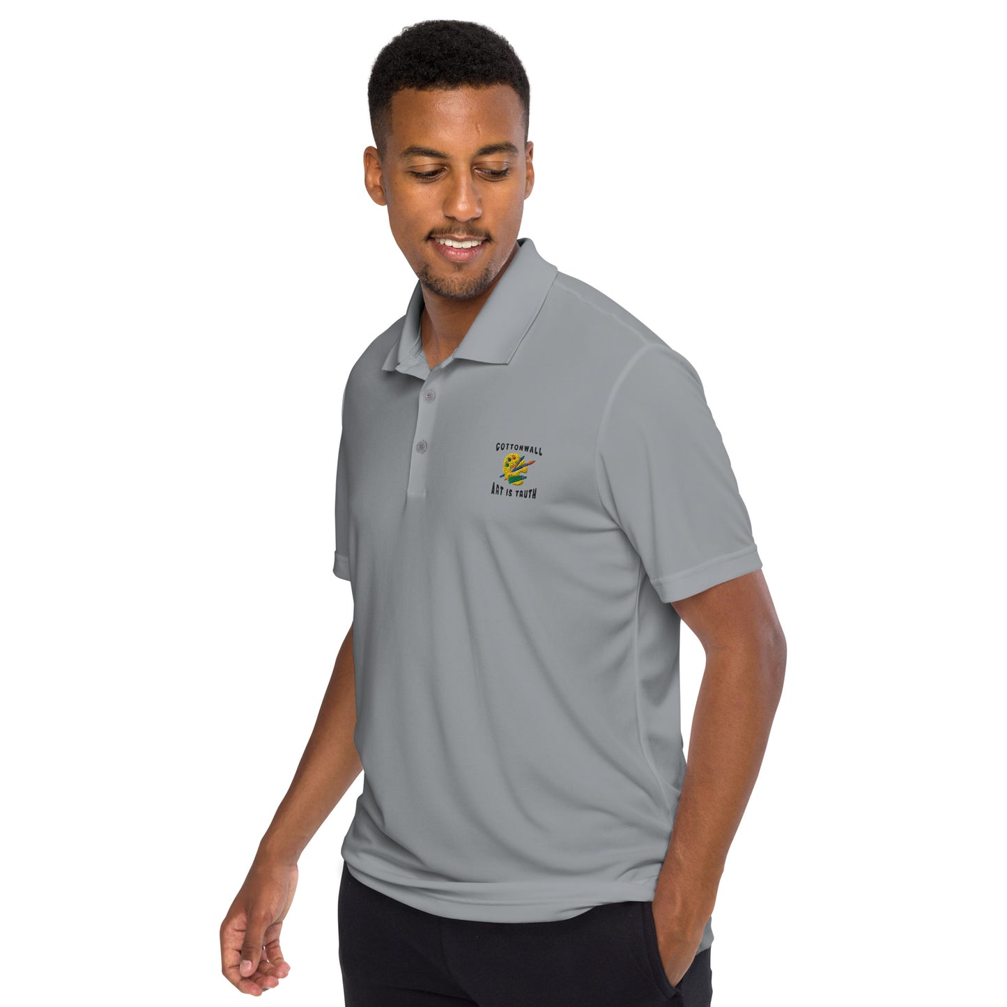 Cottonwall Logo - adidas performance polo shirt